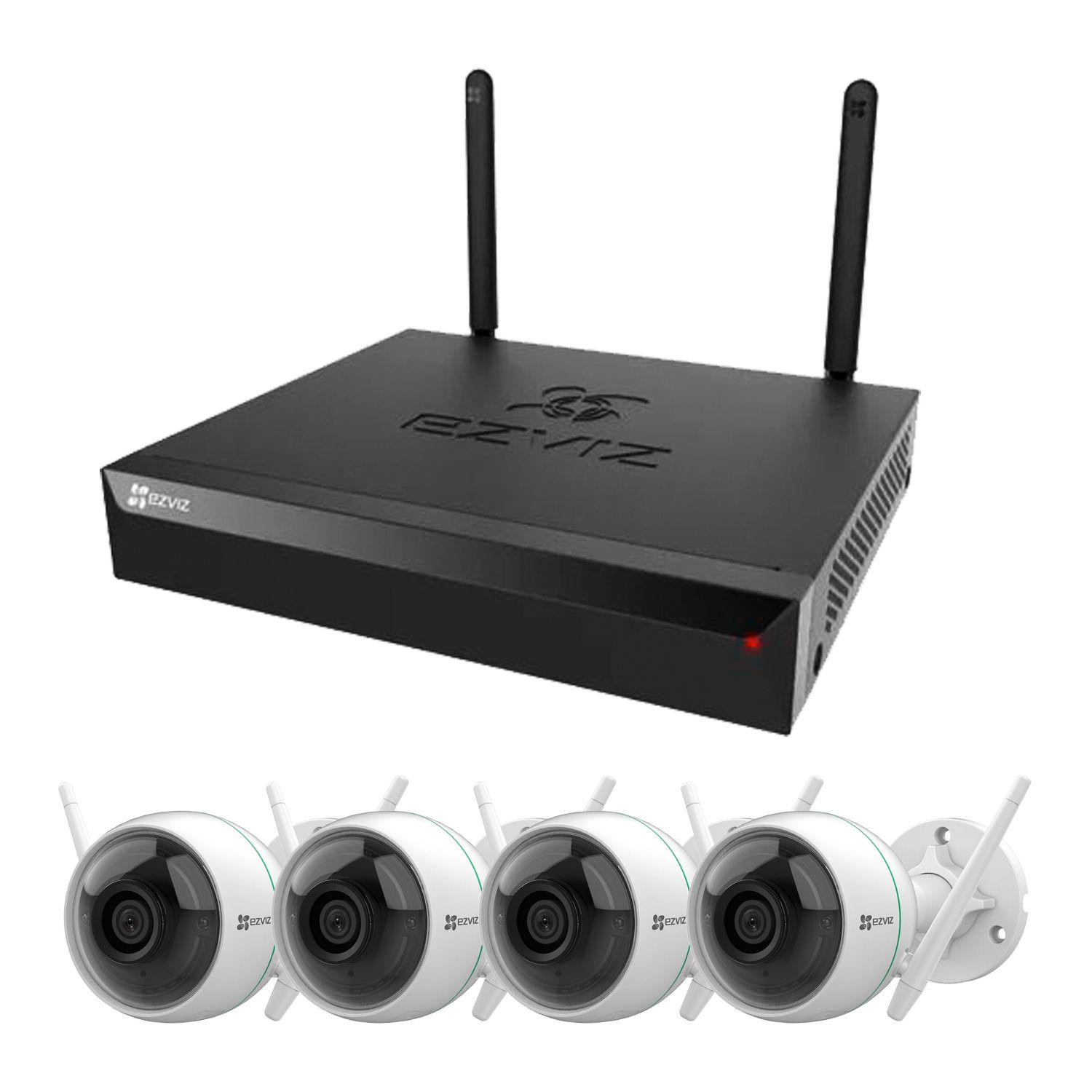 Kit Cámaras Seguridad NVR 8 canales + 4 Cámaras FHD + 1 TB-0