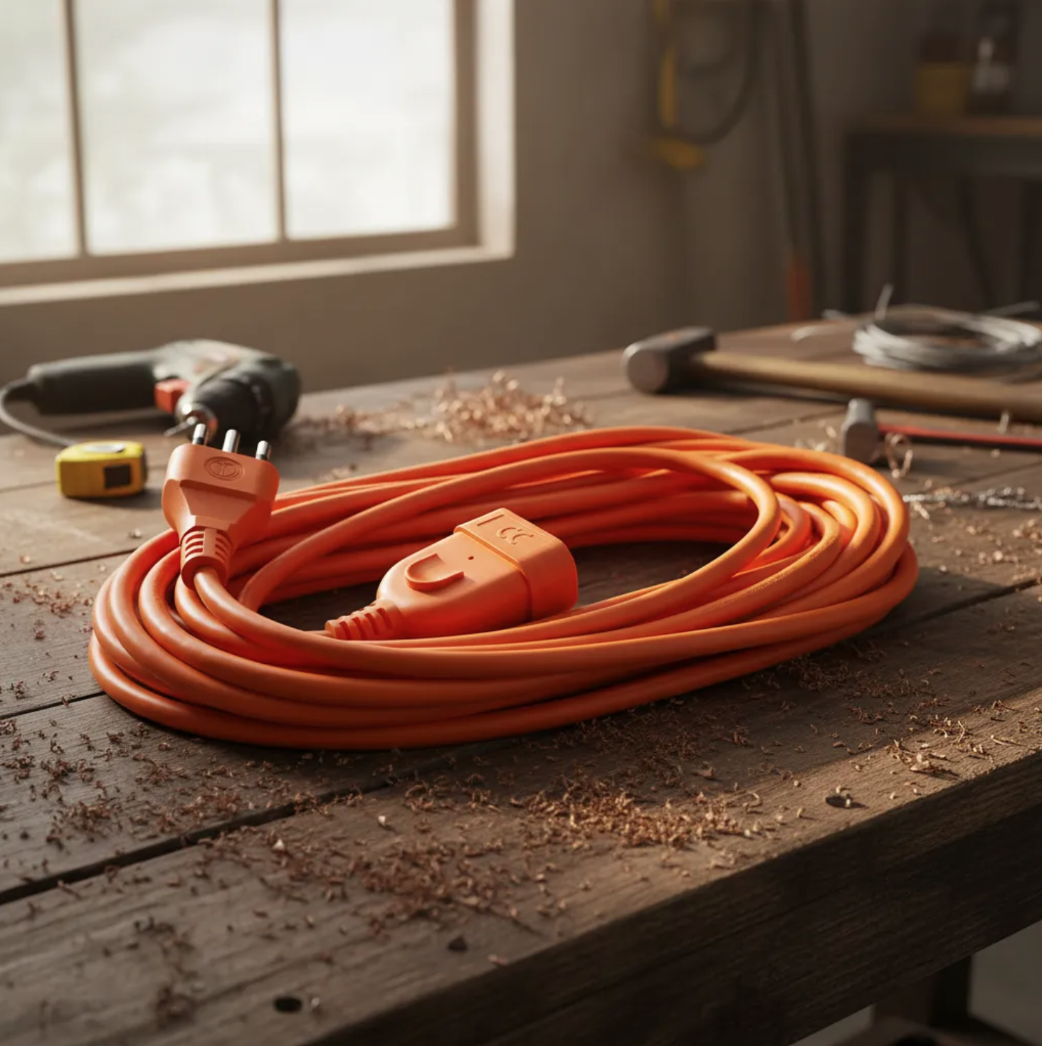 Extensión Eléctrica Macrotel 10 Metros 2500W-3