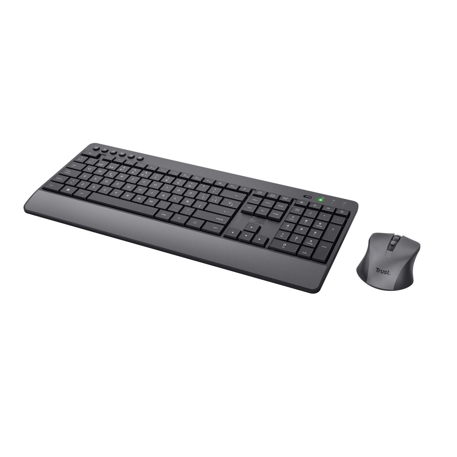 Kit Teclado Mouse Wireless Trezo Eco-0