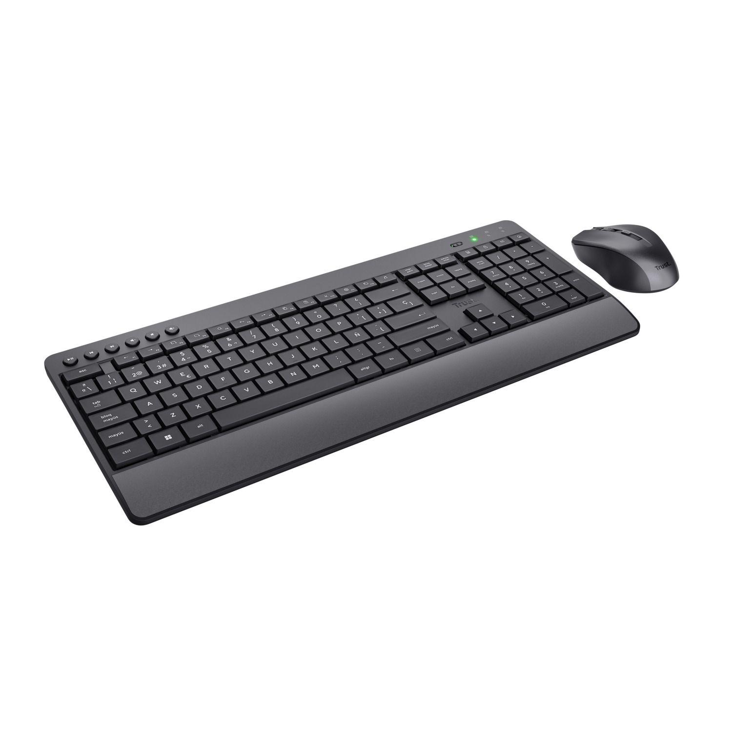 Kit Teclado Mouse Wireless Trezo Eco-1