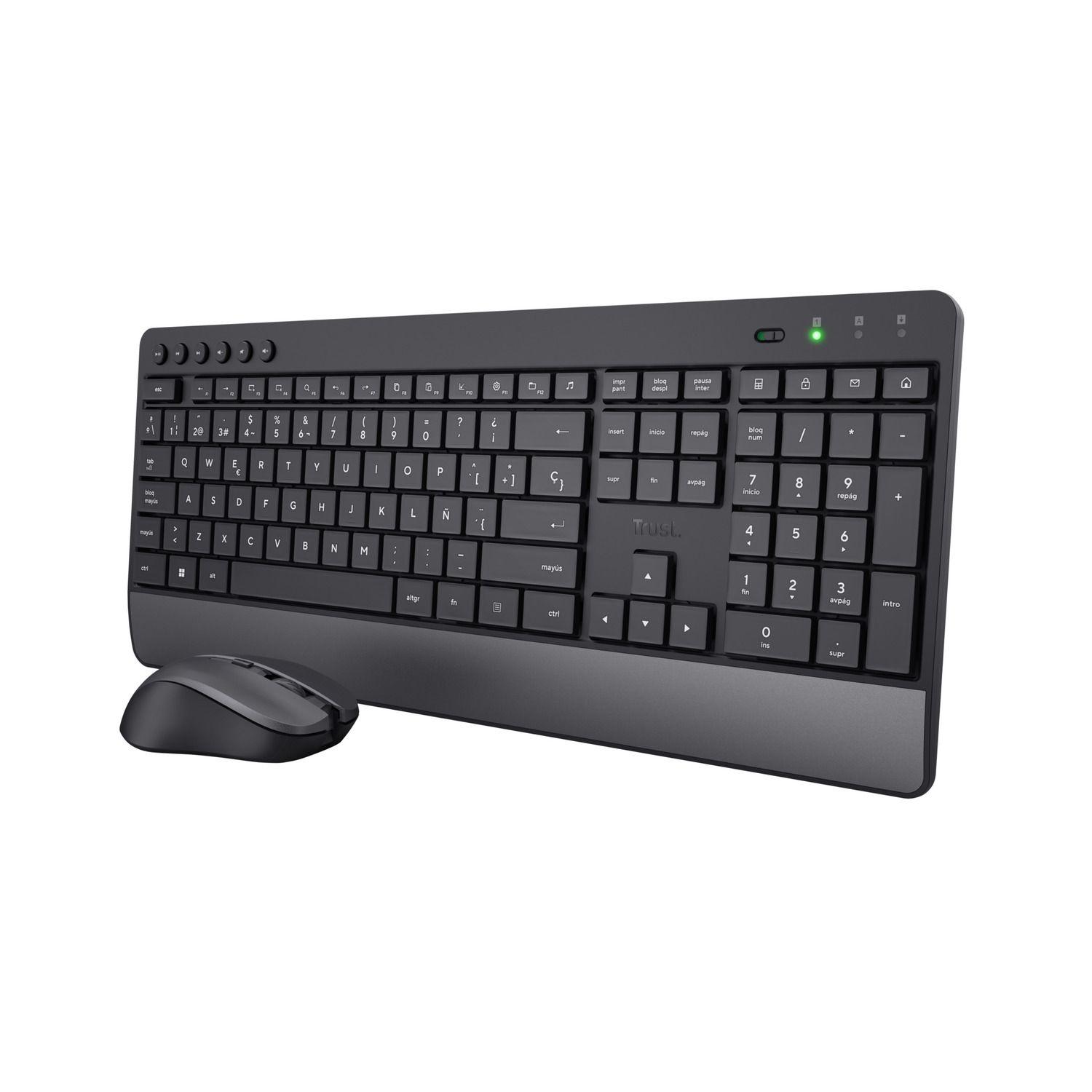 Kit Teclado Mouse Wireless Trezo Eco-2