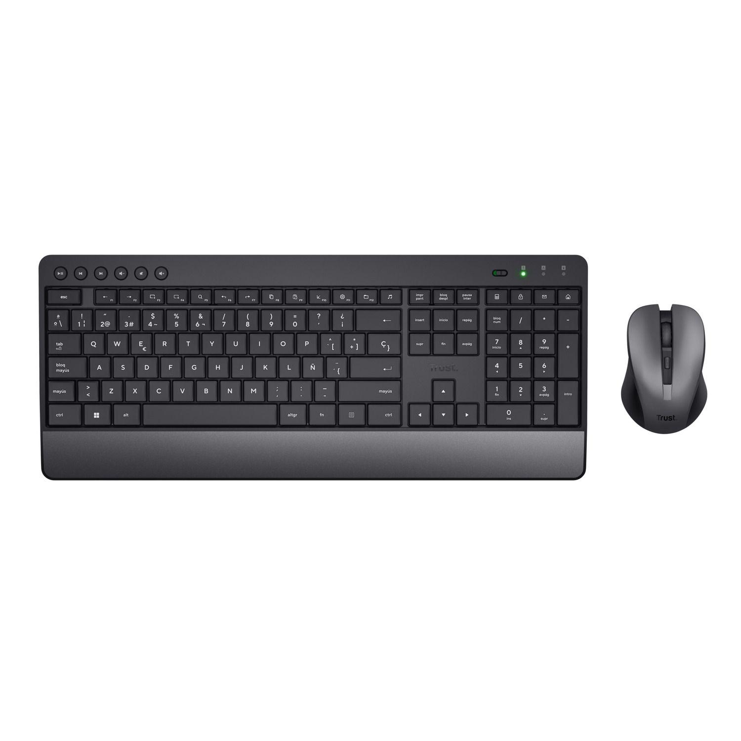 Kit Teclado Mouse Wireless Trezo Eco-3