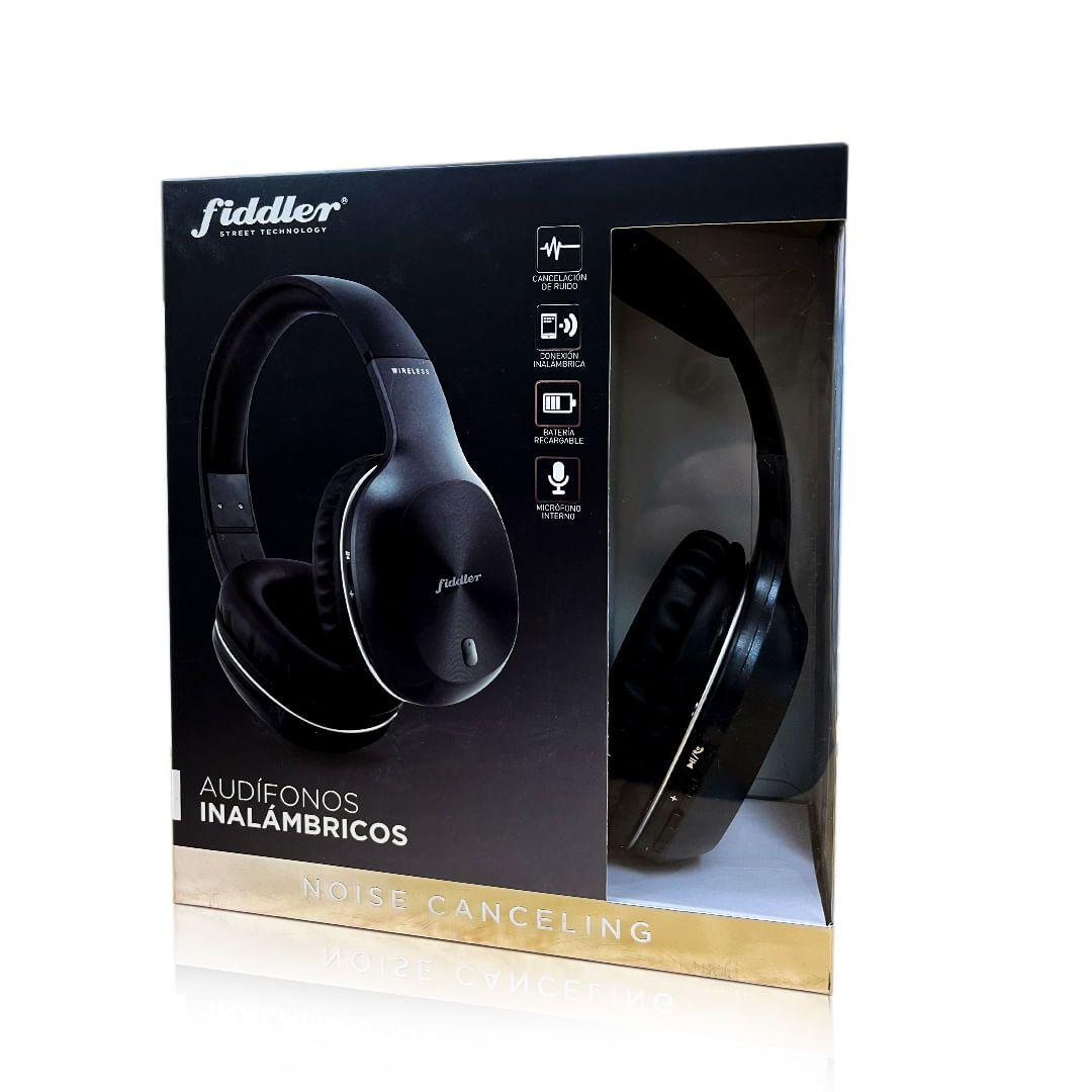 Audífonos Bluetooth On-Ear Fiddler Negro SWN68 ANC-2