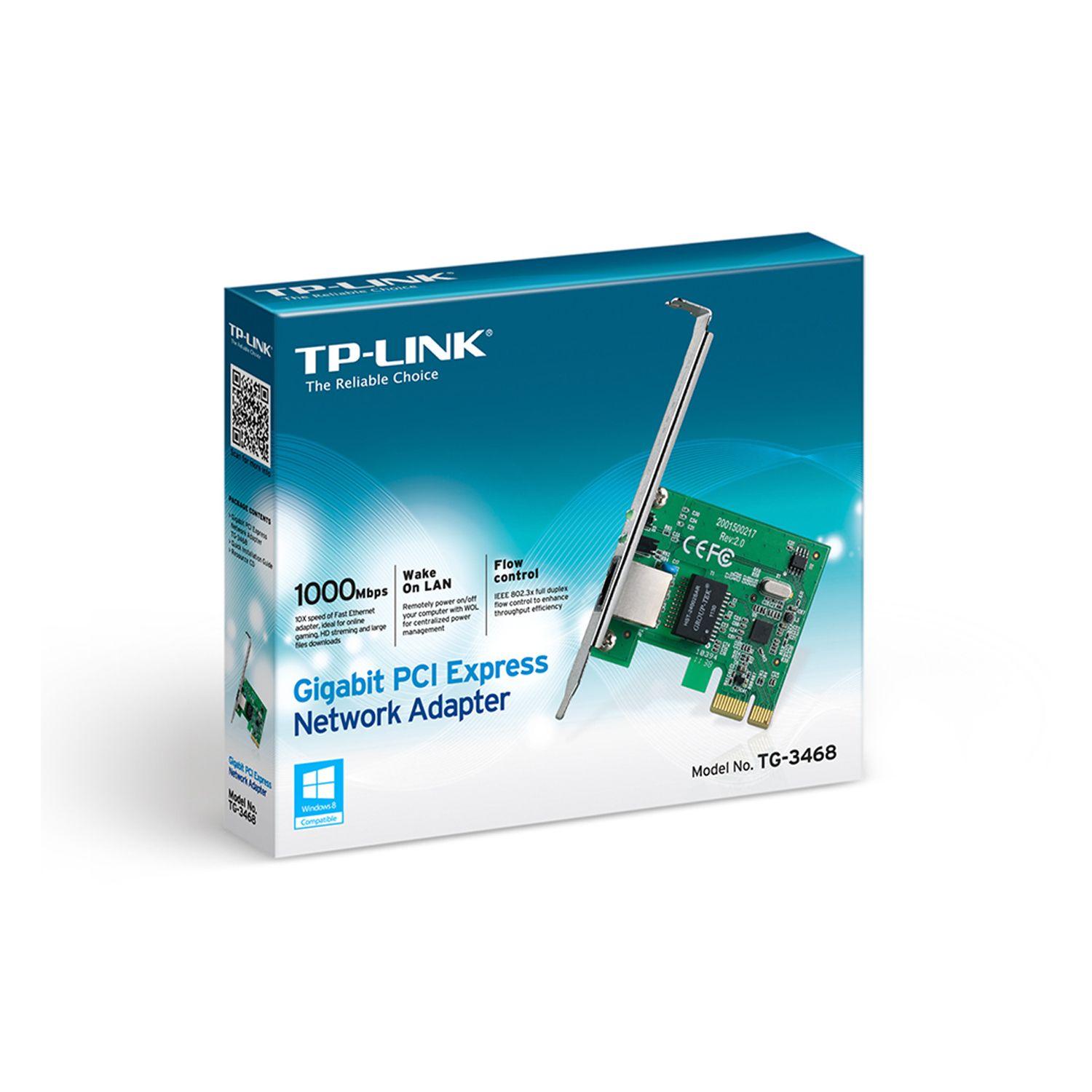 Adaptador de Red PCI Express GigabitcTP-Link-1