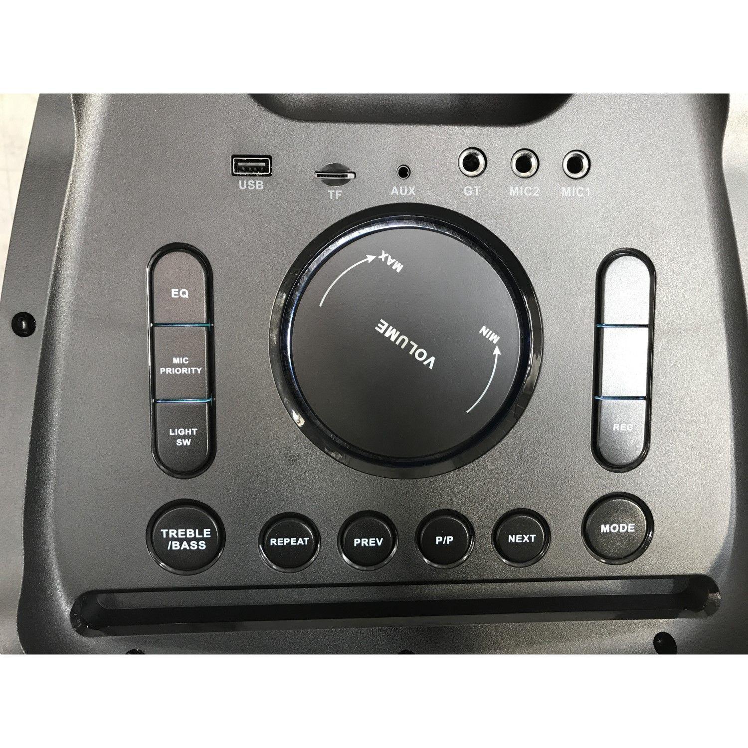 Parlante Karaoke Tws Lights Show 100W Fiddler-4
