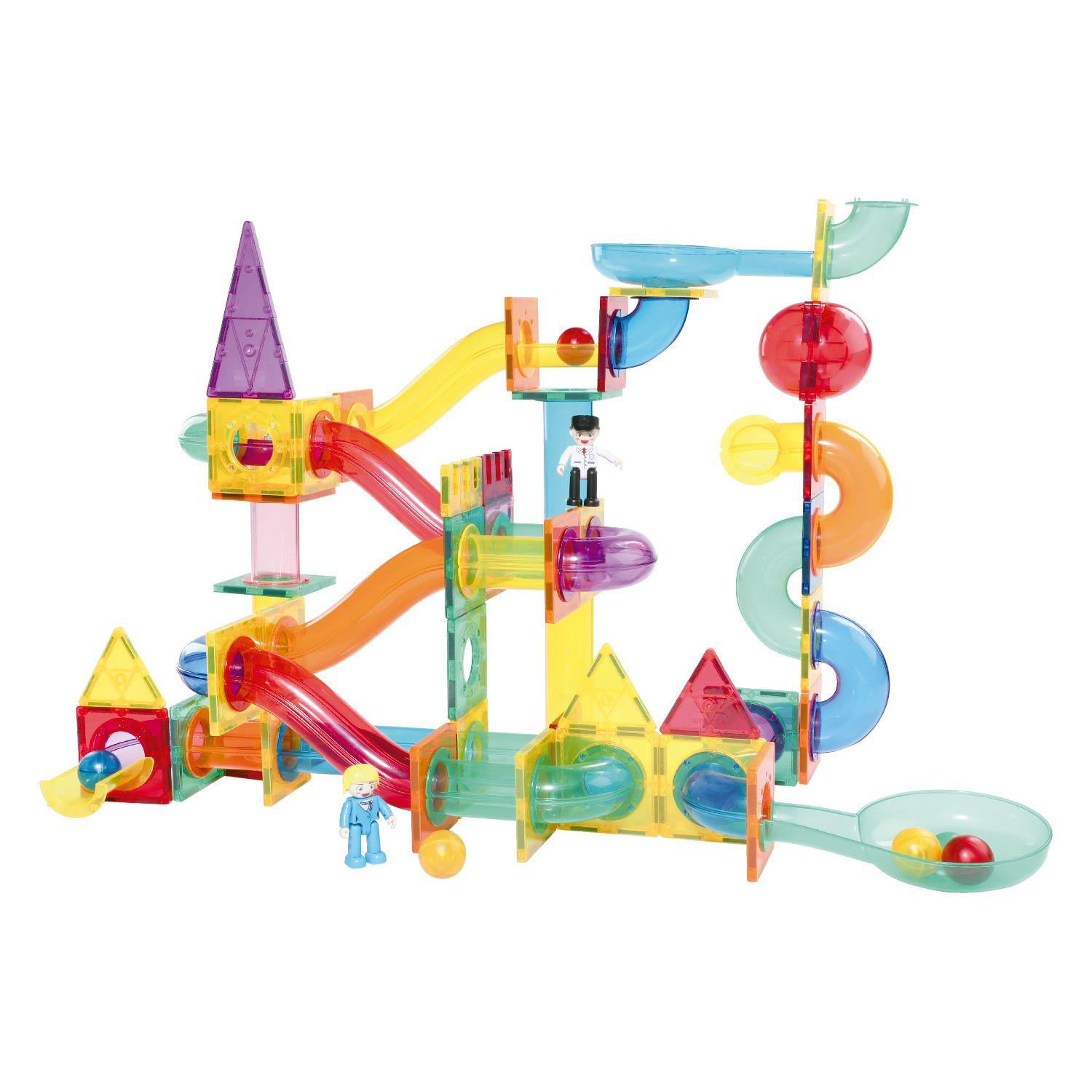 Juguete Magnético Magneti Slide 96 Piezas-0