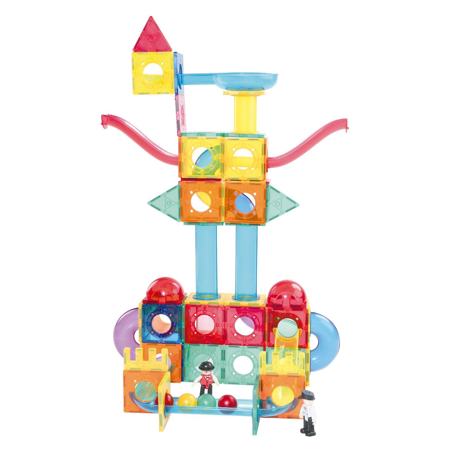 Juguete Magnético Magneti Slide 96 Piezas-2