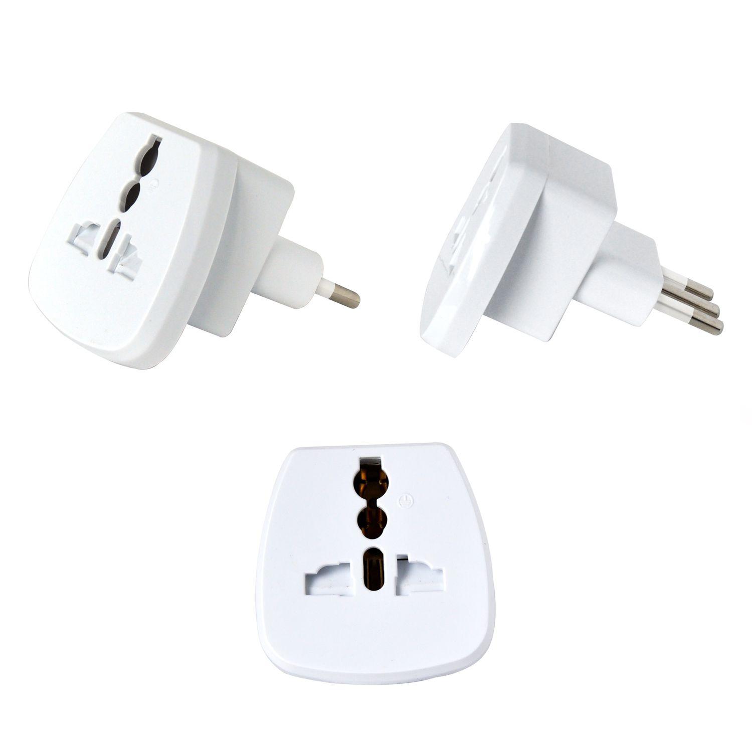 Adaptador Universal 2P+T 10A 250V Macrotel-0