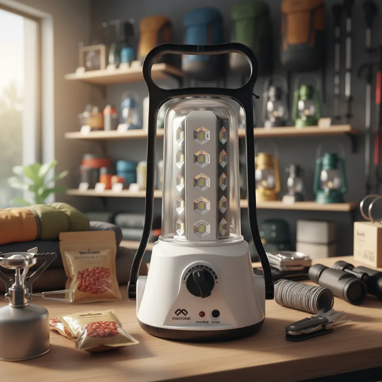 Luz de Emergencia Camping 30 LED Macrotel-2