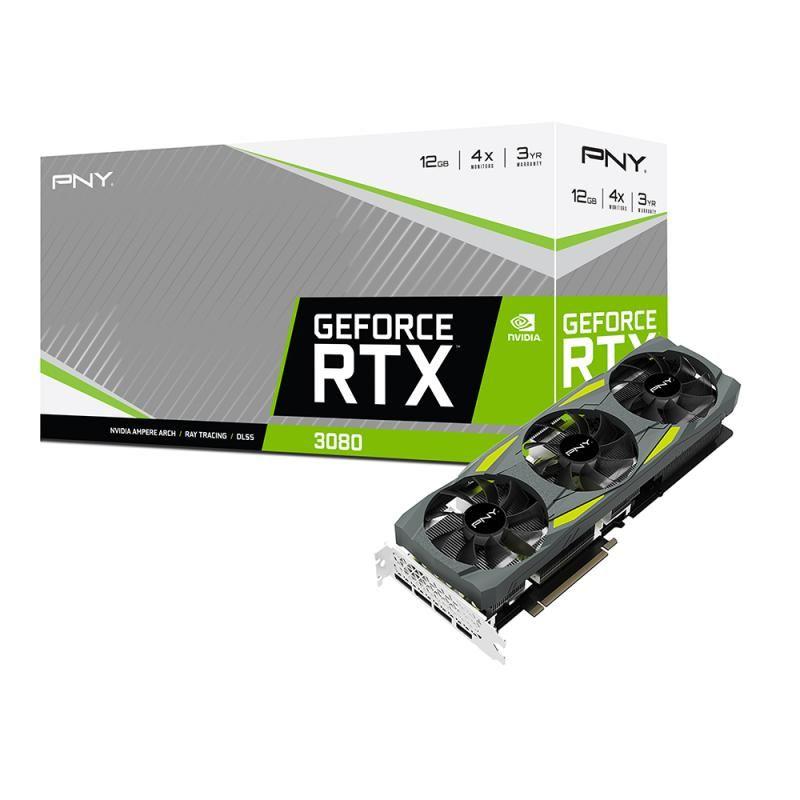 Tarjeta Gráfica PNY GeForce RTX 3080 12GB UPRISING GPU-0