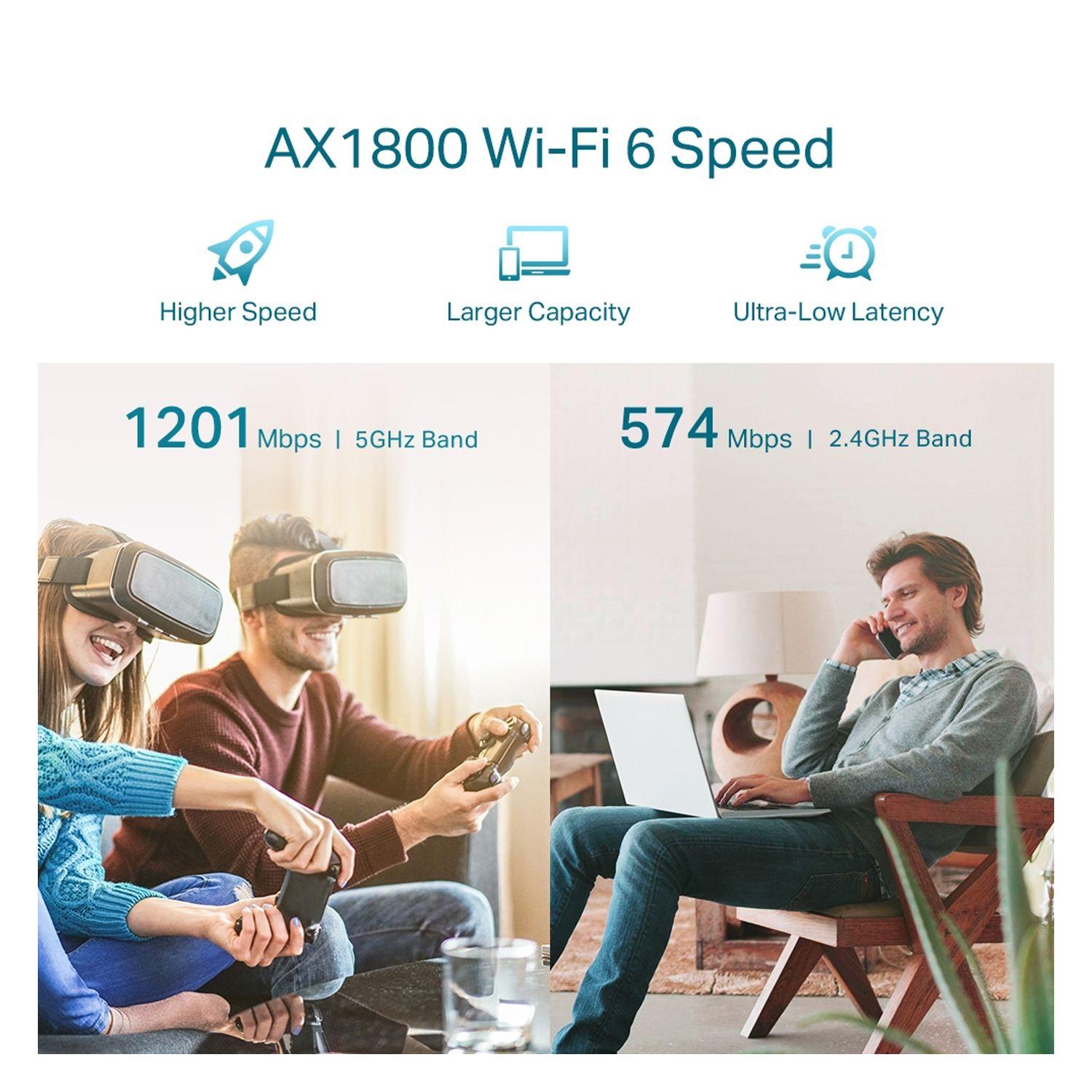 Extensor de Red wifi 6 AX1800 TP-link-6