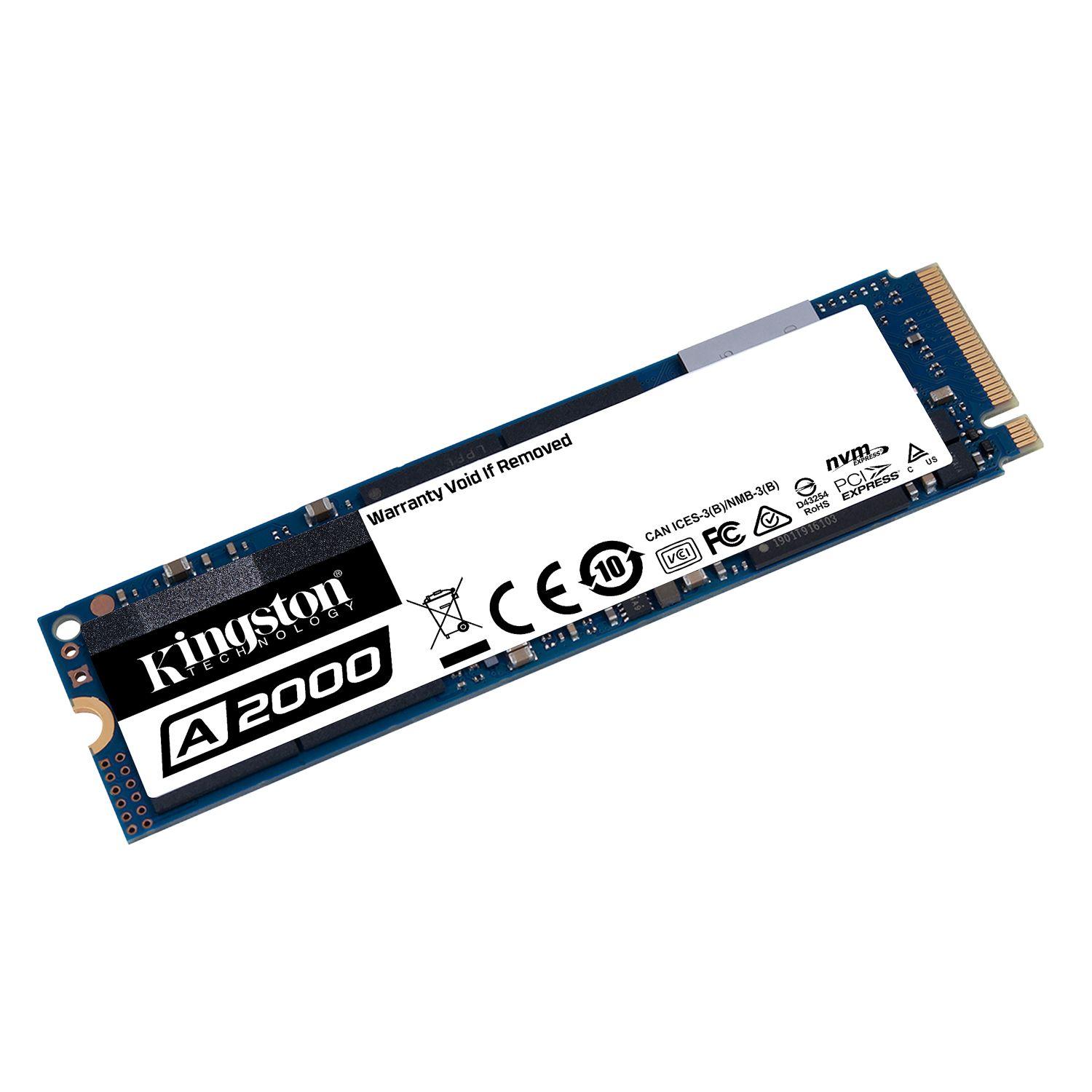 Unidad SSD 250GB M.2 2280 A2000 Kingston-1