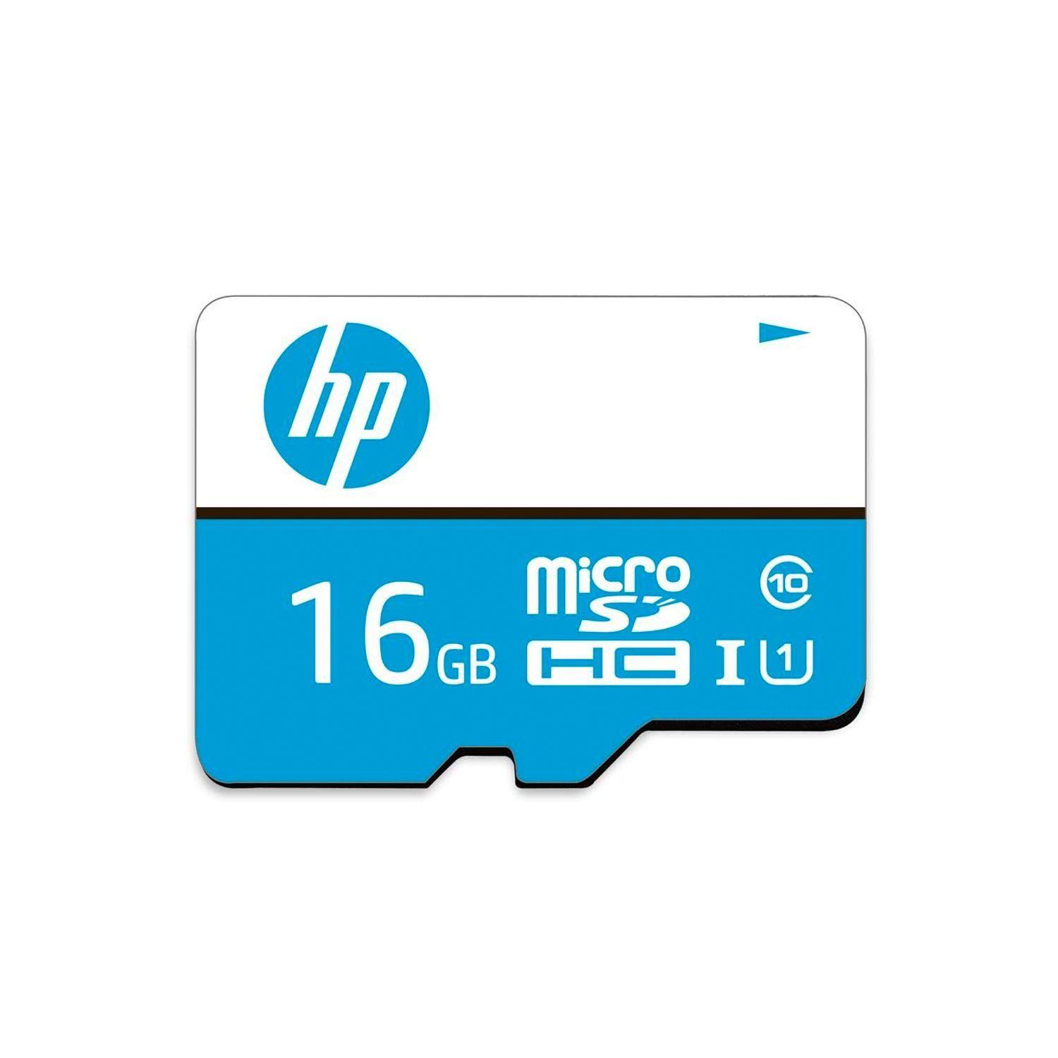 Memoria micro SD 16GB HP Clase 10-0