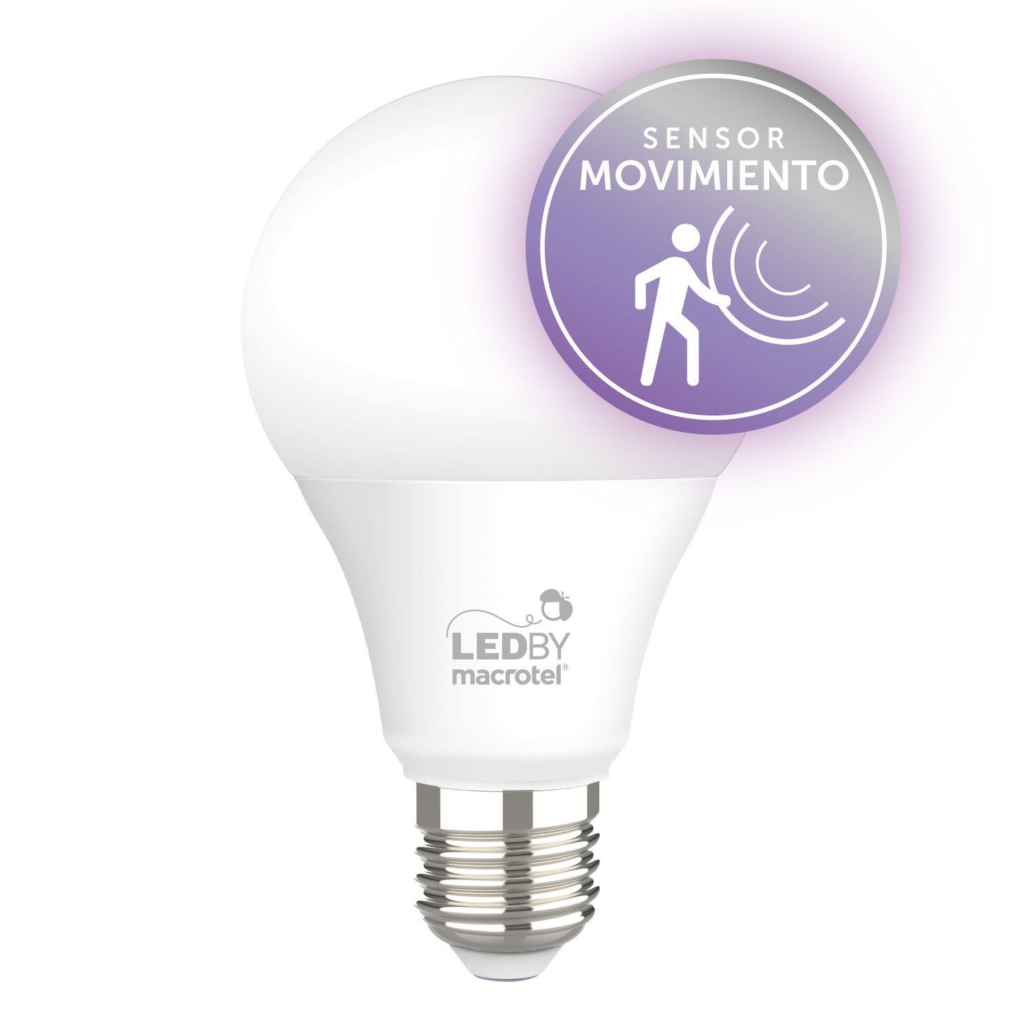 Ampolleta Led a60 con Sensor de Movimiento 7w-0