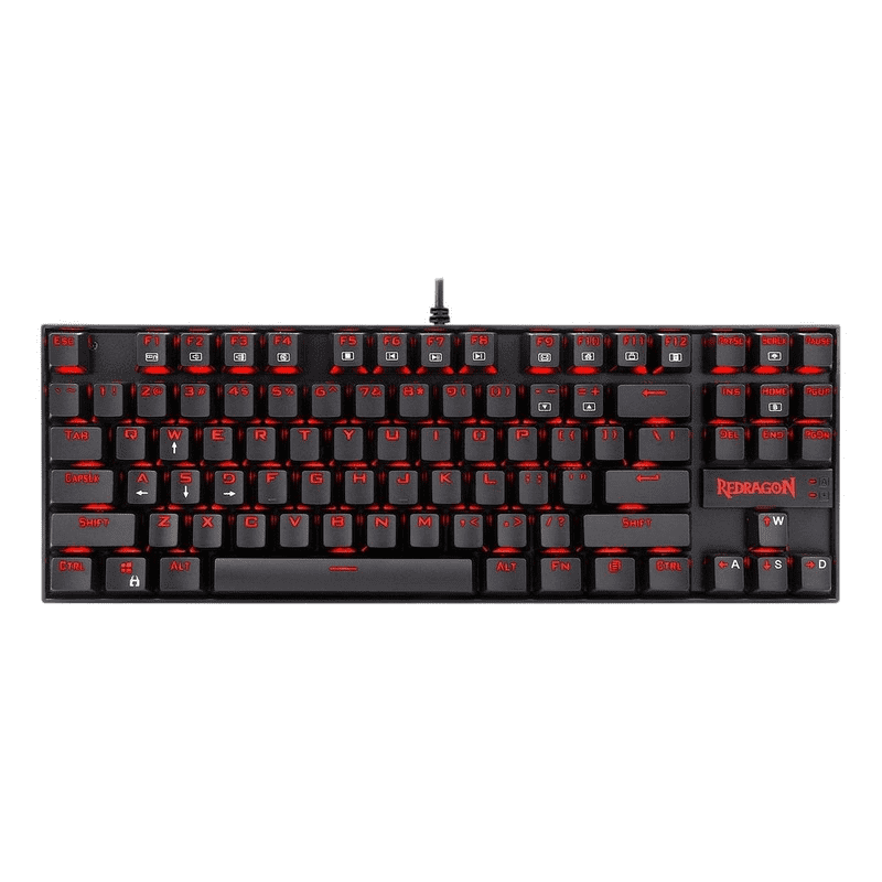 Teclado Gamer Redragon Kumara K552 Negro-0