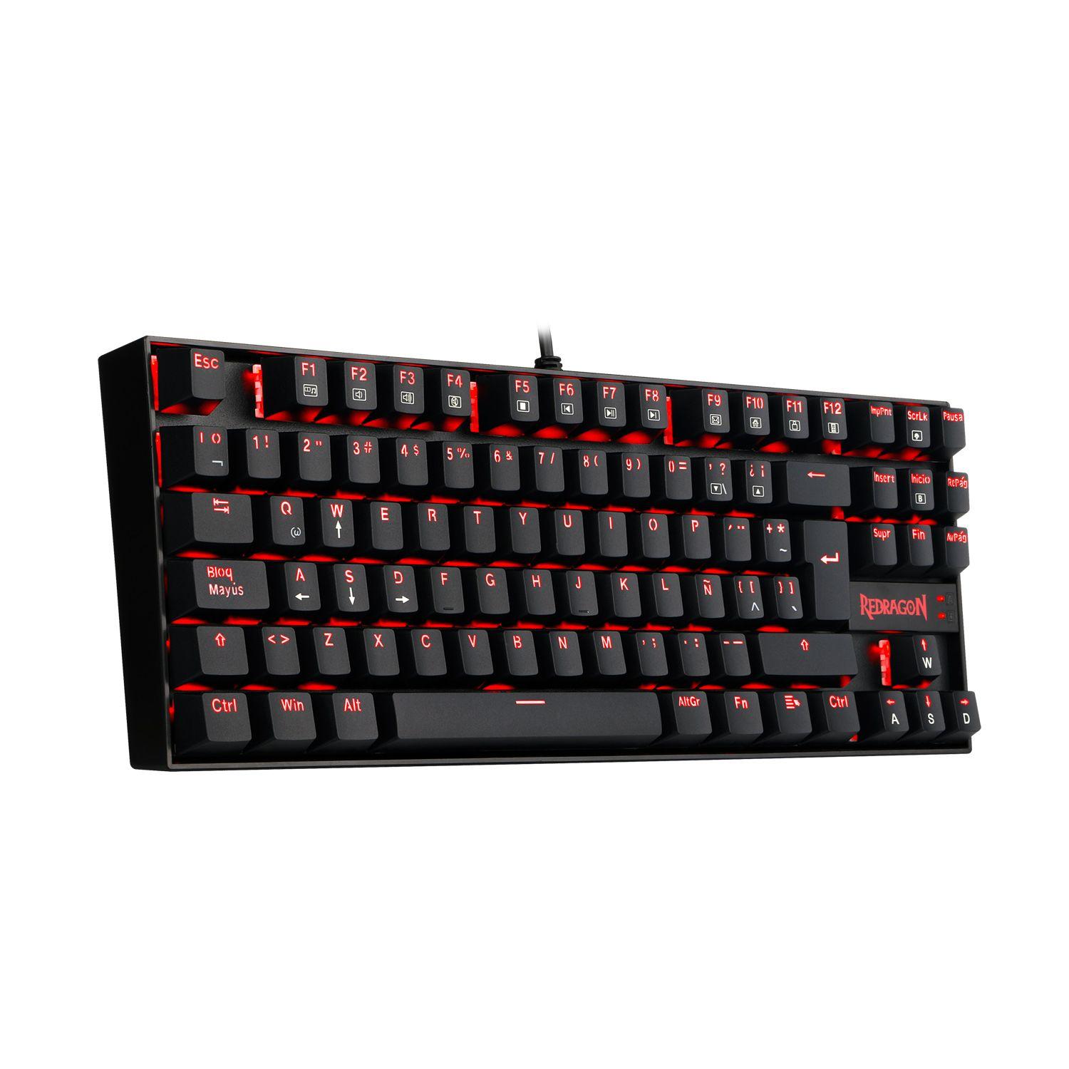 Teclado Gamer Redragon Kumara K552 Negro-1