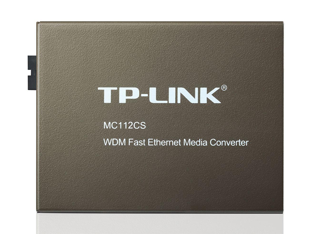 Convertidor Multimedia WDM 10/100 Mbps TP-Link MC112CS-3