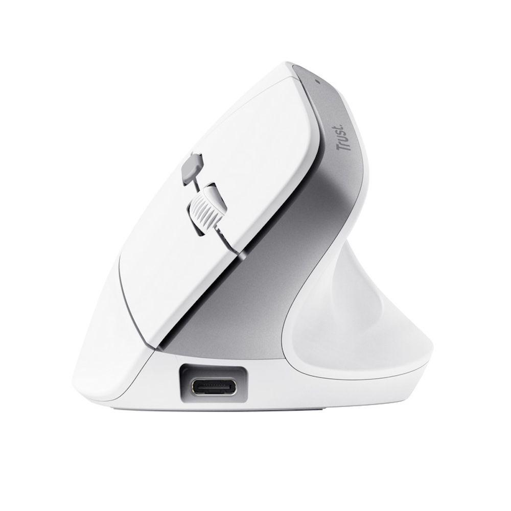 Mouse Ergo Bayo II Blanco Inalámbrico-2
