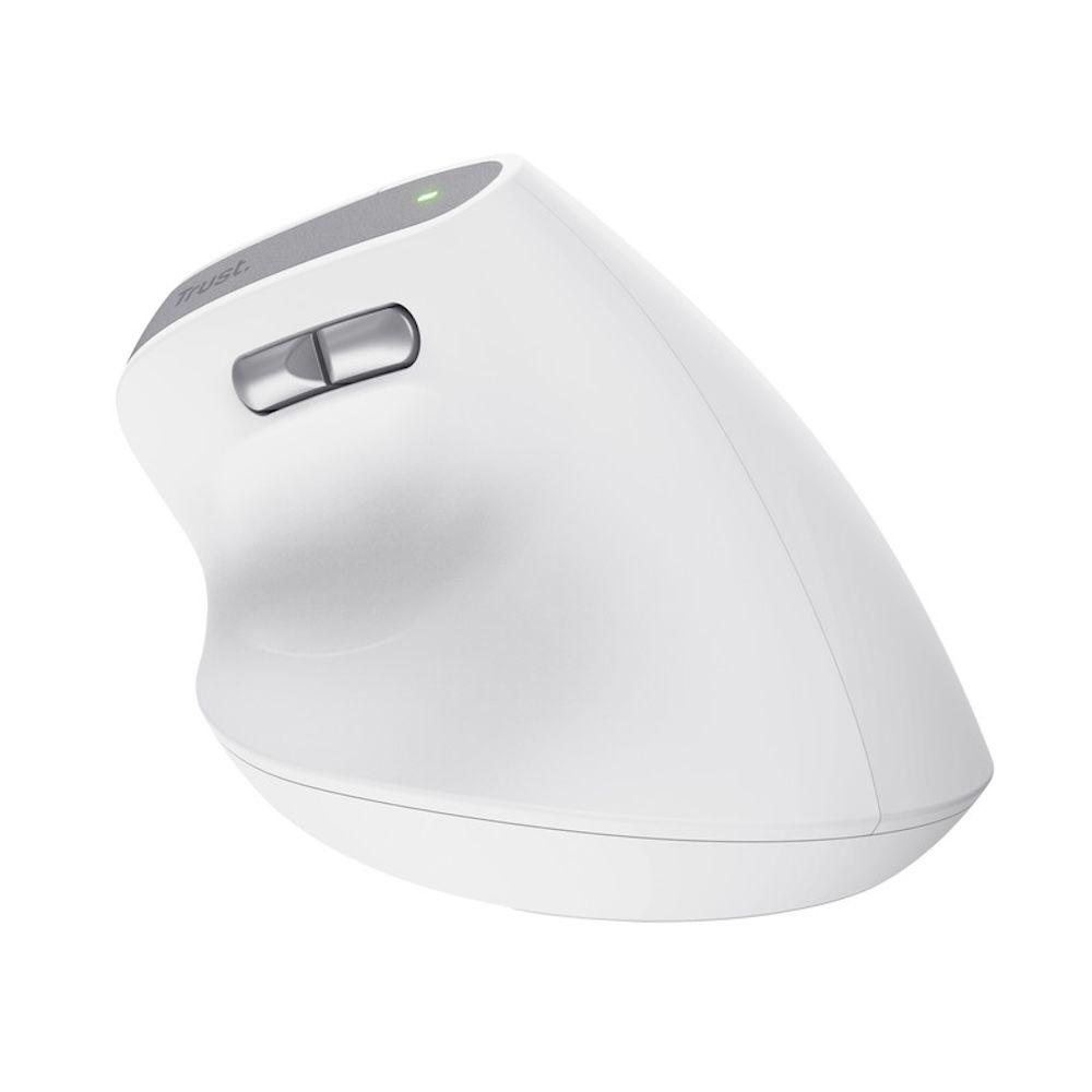 Mouse Ergo Bayo II Blanco Inalámbrico-5