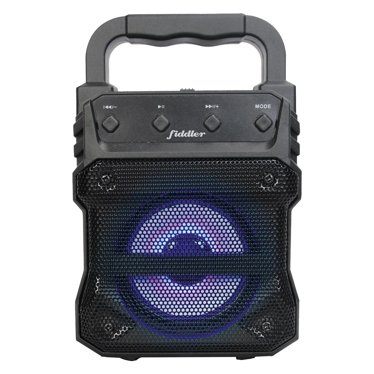 Parlante Bluetooth BT Sound Cube Radio FM Fiddler-0