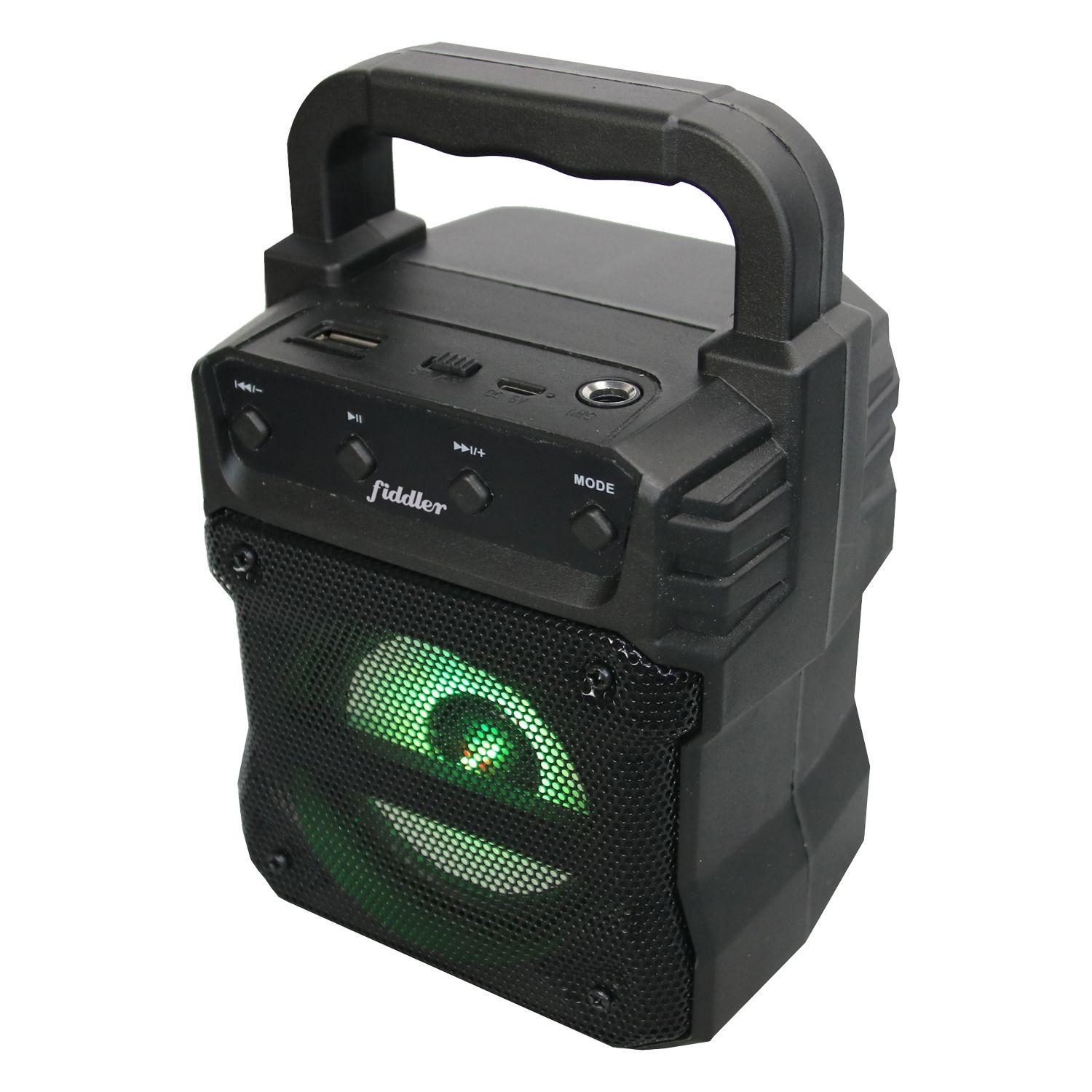 Parlante Bluetooth BT Sound Cube Radio FM Fiddler-1