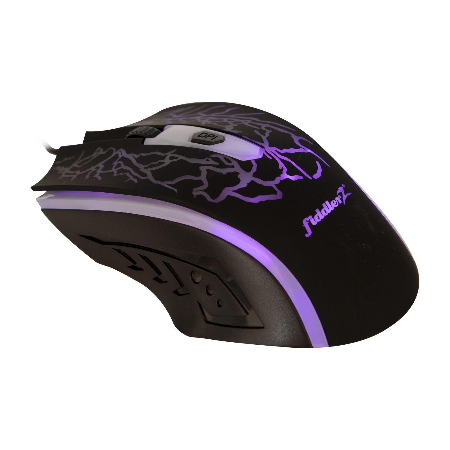 Mouse Gamer 4D Retroiluminado Fiddler Z-2
