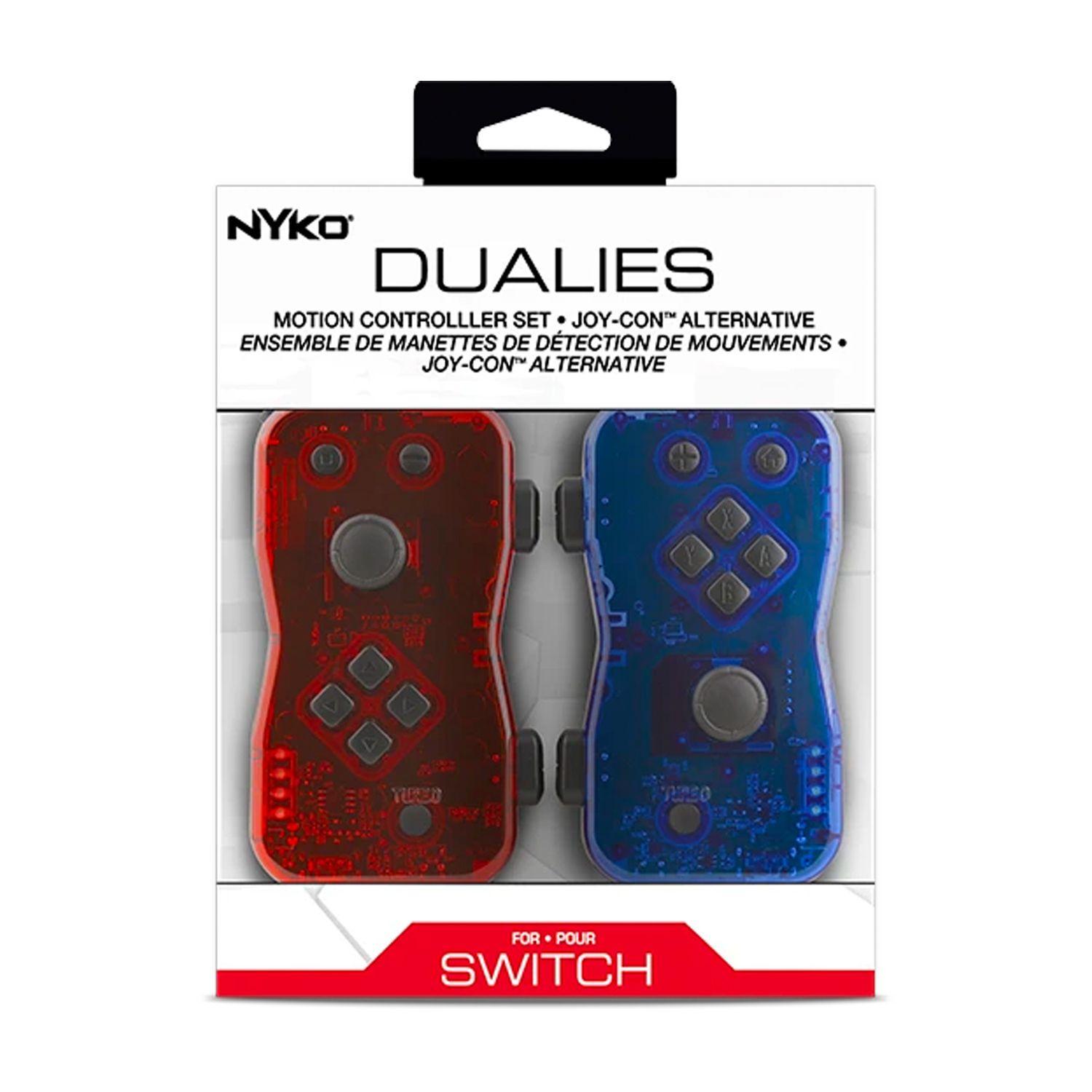 Controles Dualies (rojo / azul) para Nintendo Switch-4