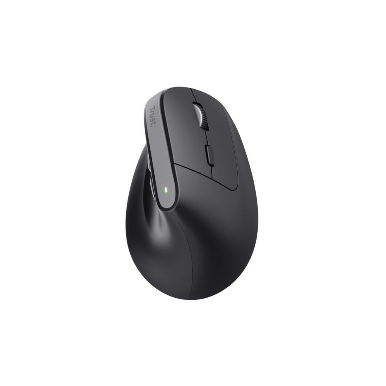 Mouse Ergo Bayo+ Negro Inalámbrico-2