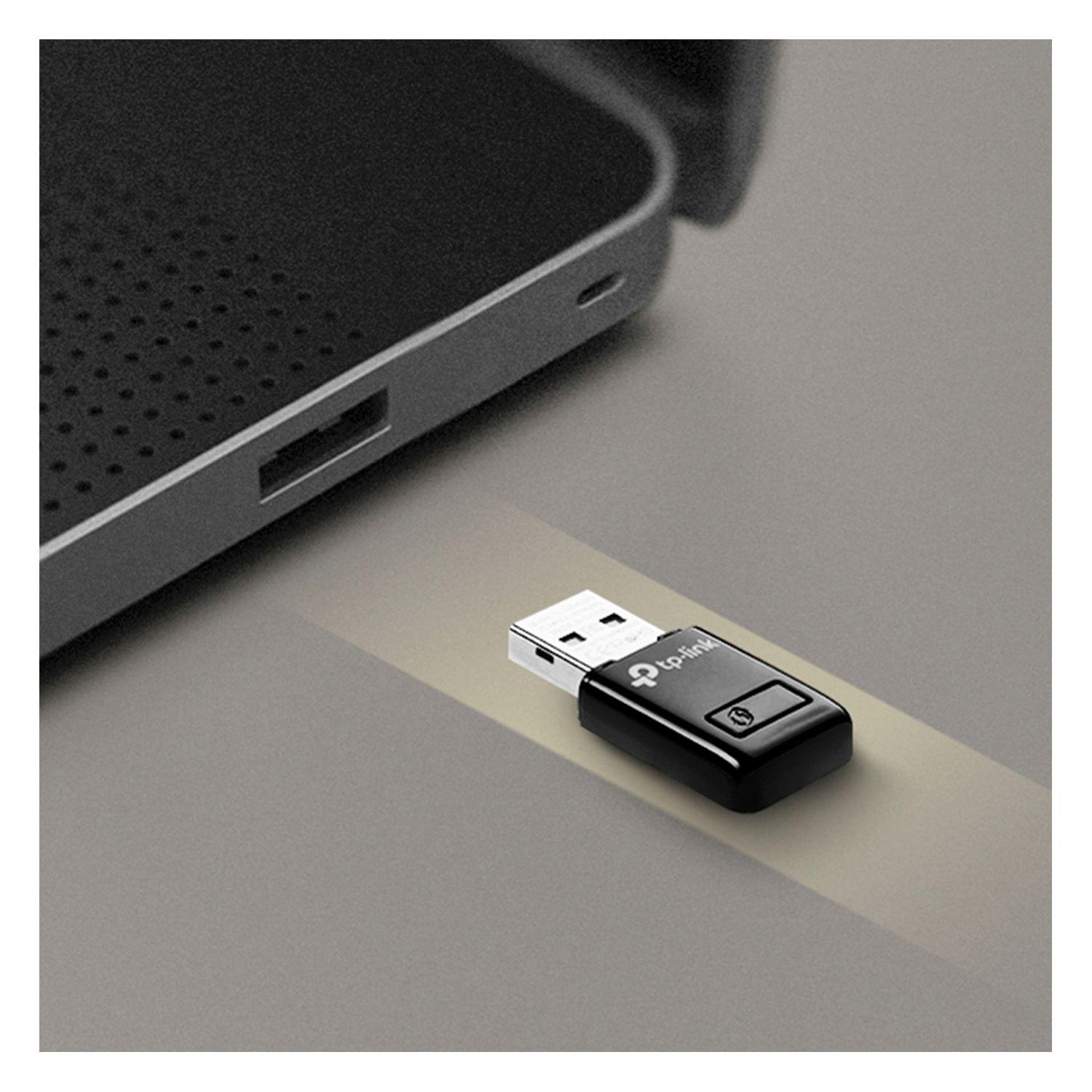 Mini Adaptador USB inalámbrico N 300Mbps TP-Link-5