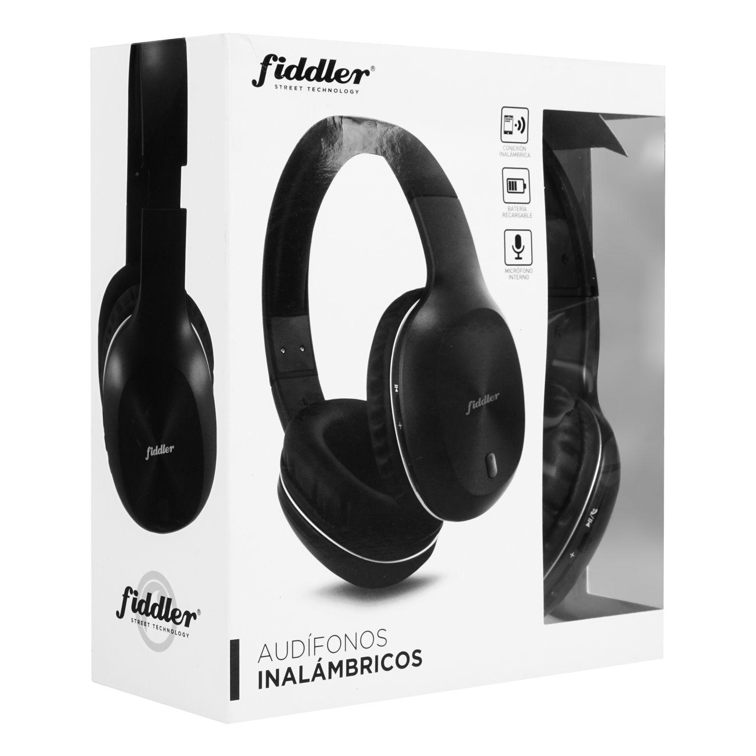 Audífonos Bluetooth On-Ear Fiddler con Manos Libres Negro-5