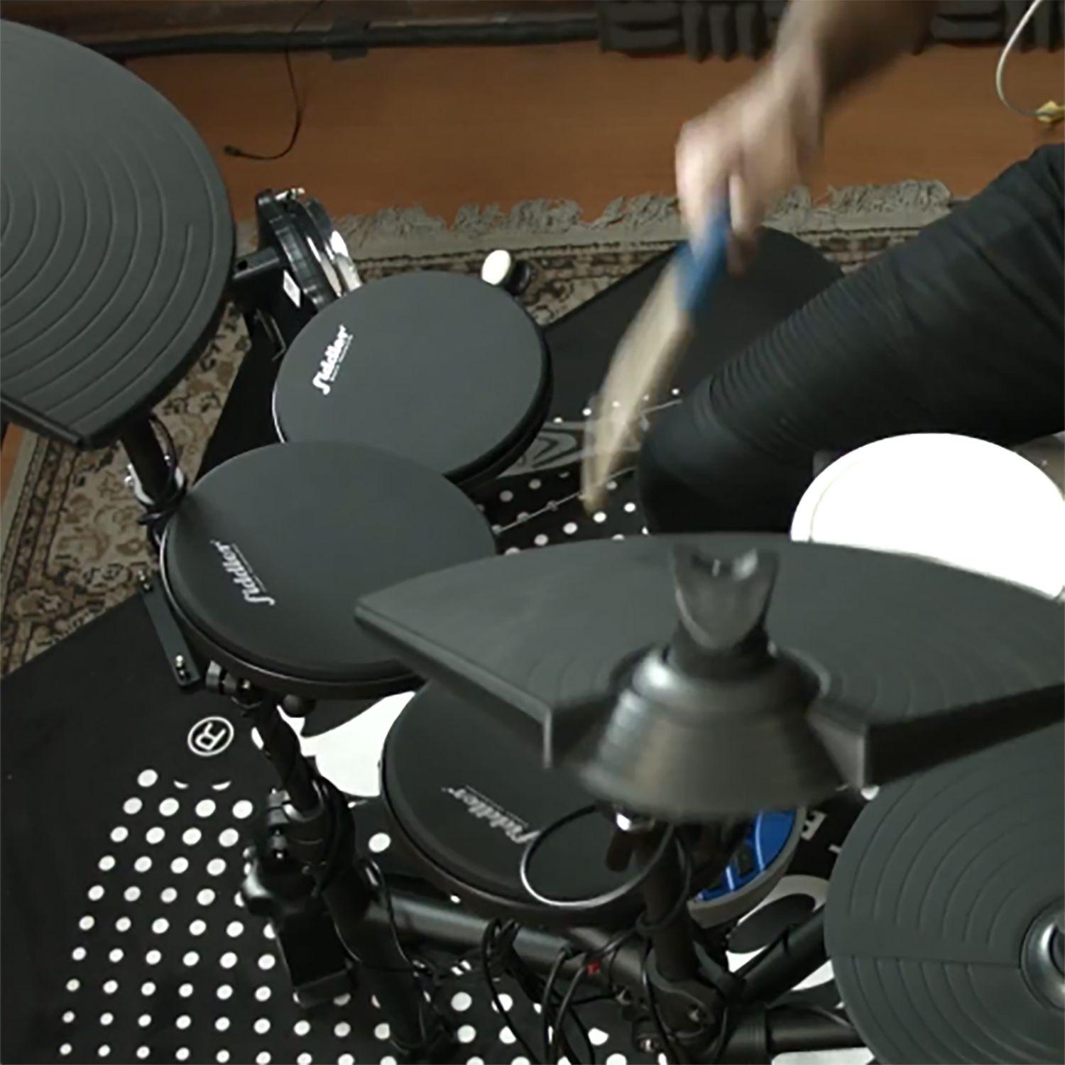 Batería Electrónica Fiddler FD-DD01 Portátil con Módulo Midi-1