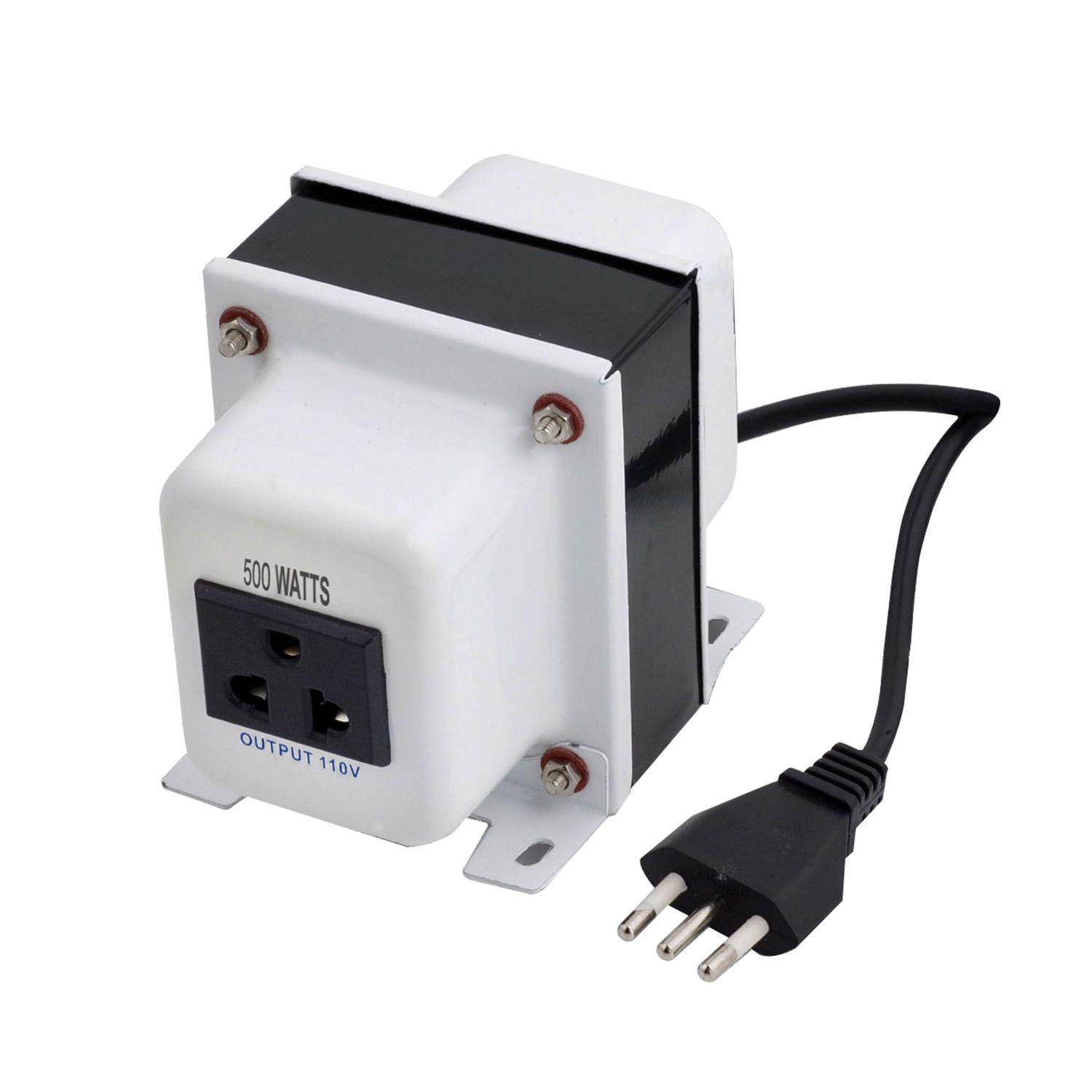 Auto-transformador De Voltaje 220V A 110V Macrotel 500w-0