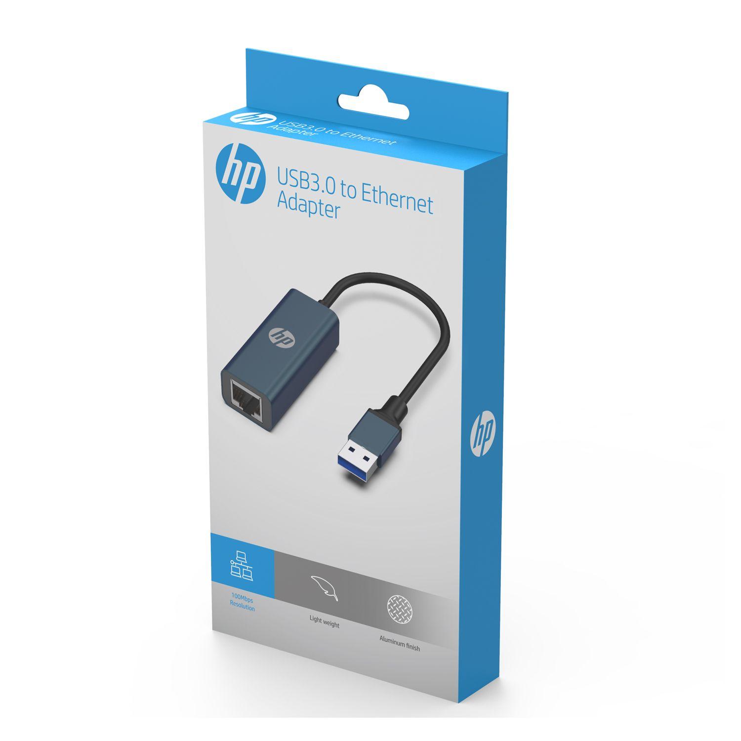 Adaptador de USB 3.0 a Ethernet HP-2