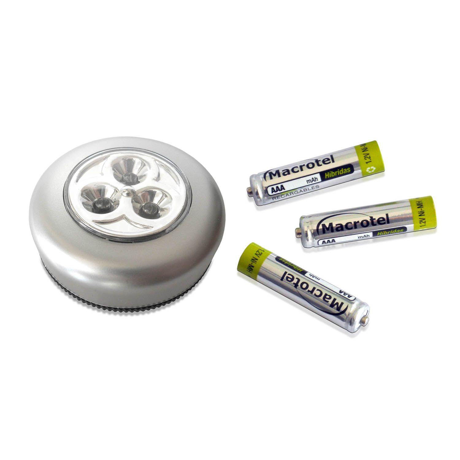 Luz de Toque LED Pack de 3 Macrotel-1