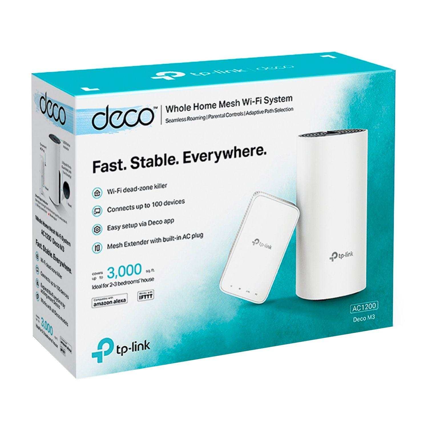Pack x2 Sistema Conectividad Hogar wifi MESH DecoM3 TP-Link-4