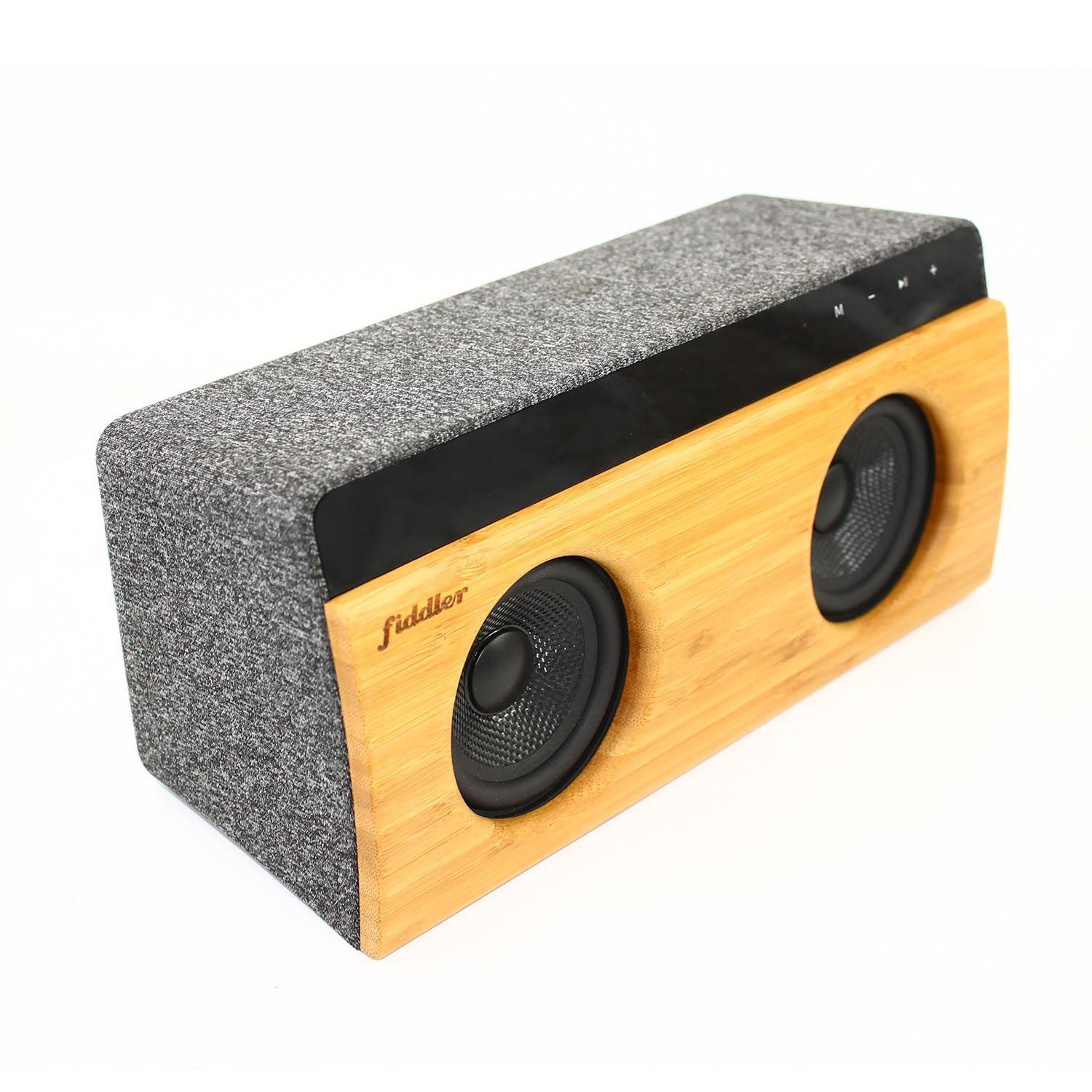 Parlante Bamboo Stereo 2.0 Fiddler 10W Bluetooth-0