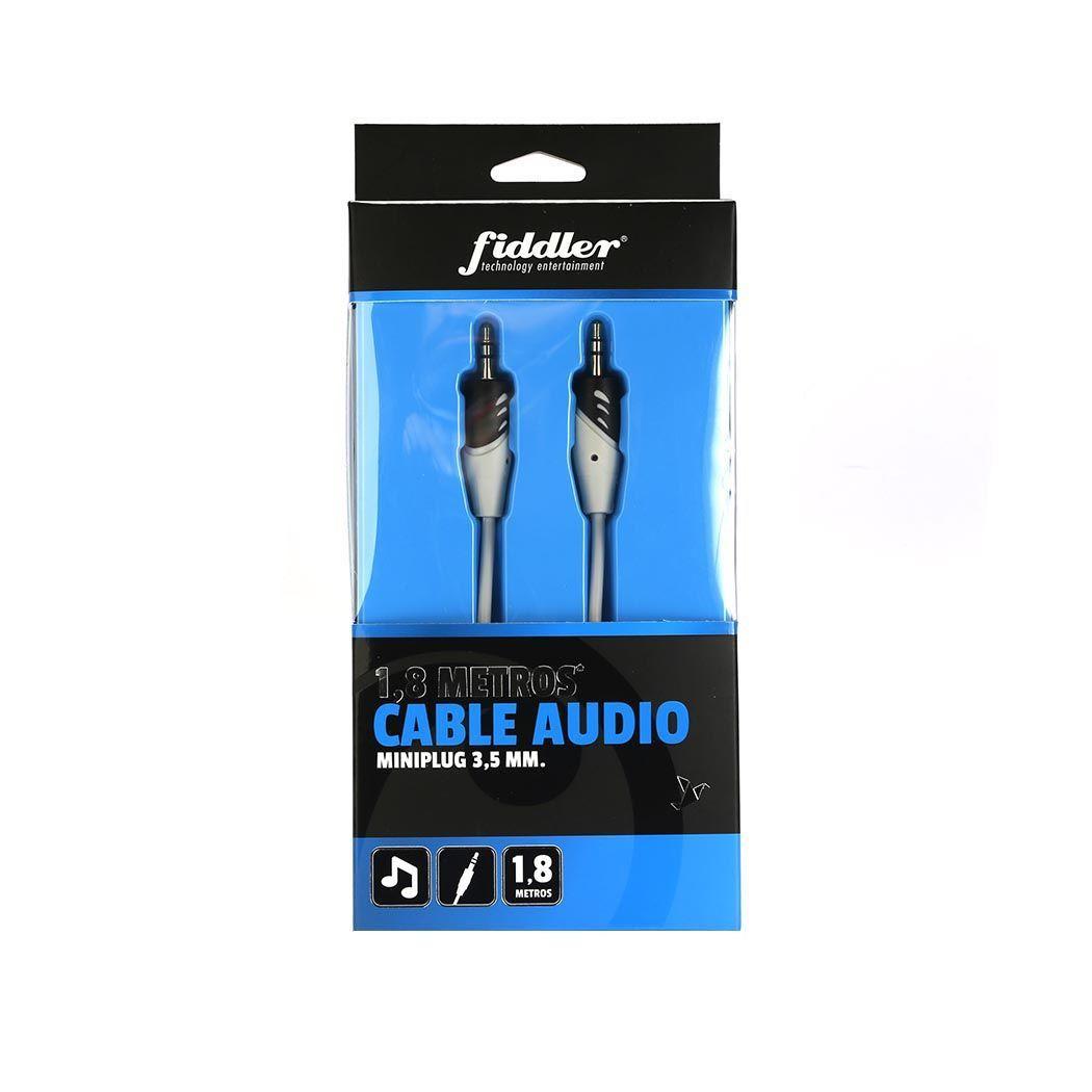 Cable Profesional Miniplug 3,5mm Fiddler 1,8 Metros-1