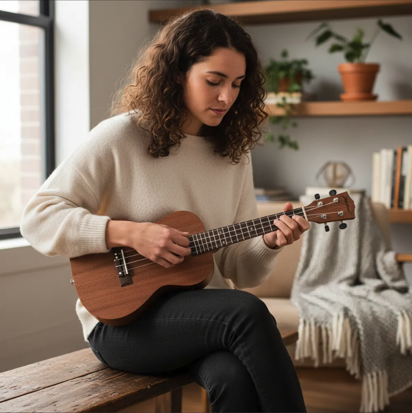 Ukelele 23'' Fiddler-5