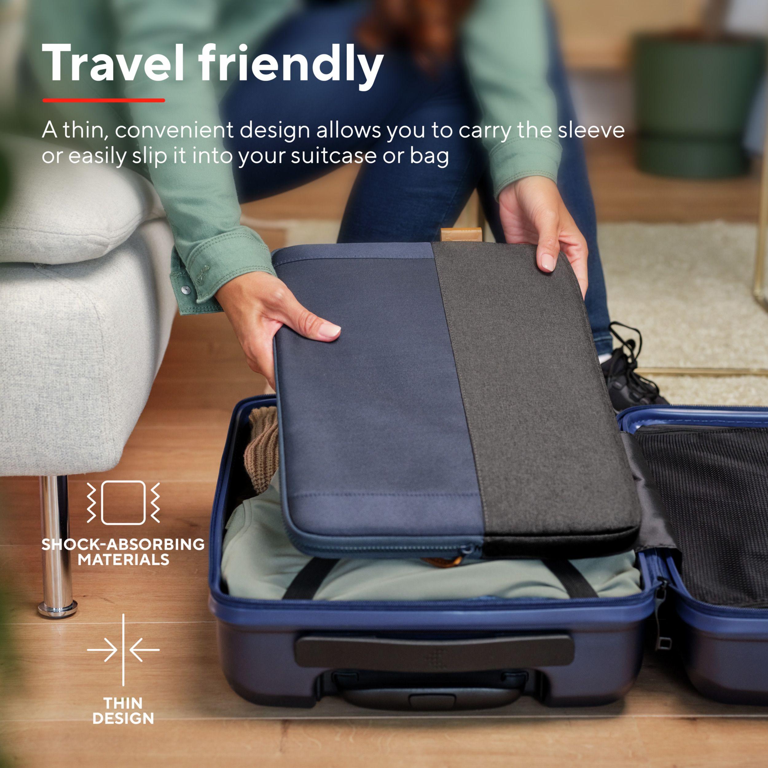 Bolso Notebook Trust Azul 16" Lisboa-5