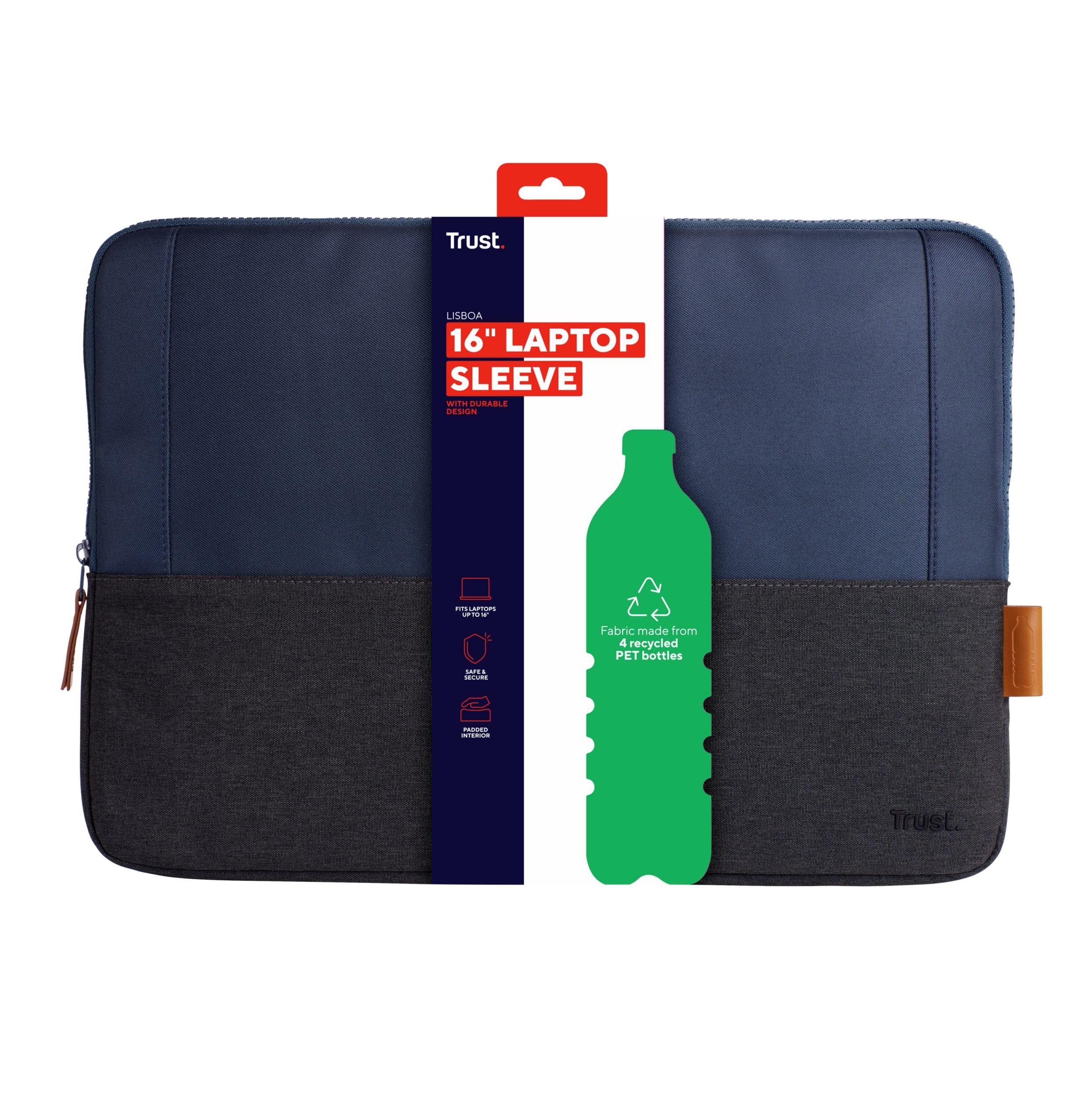 Bolso Notebook Trust Azul 16" Lisboa-6