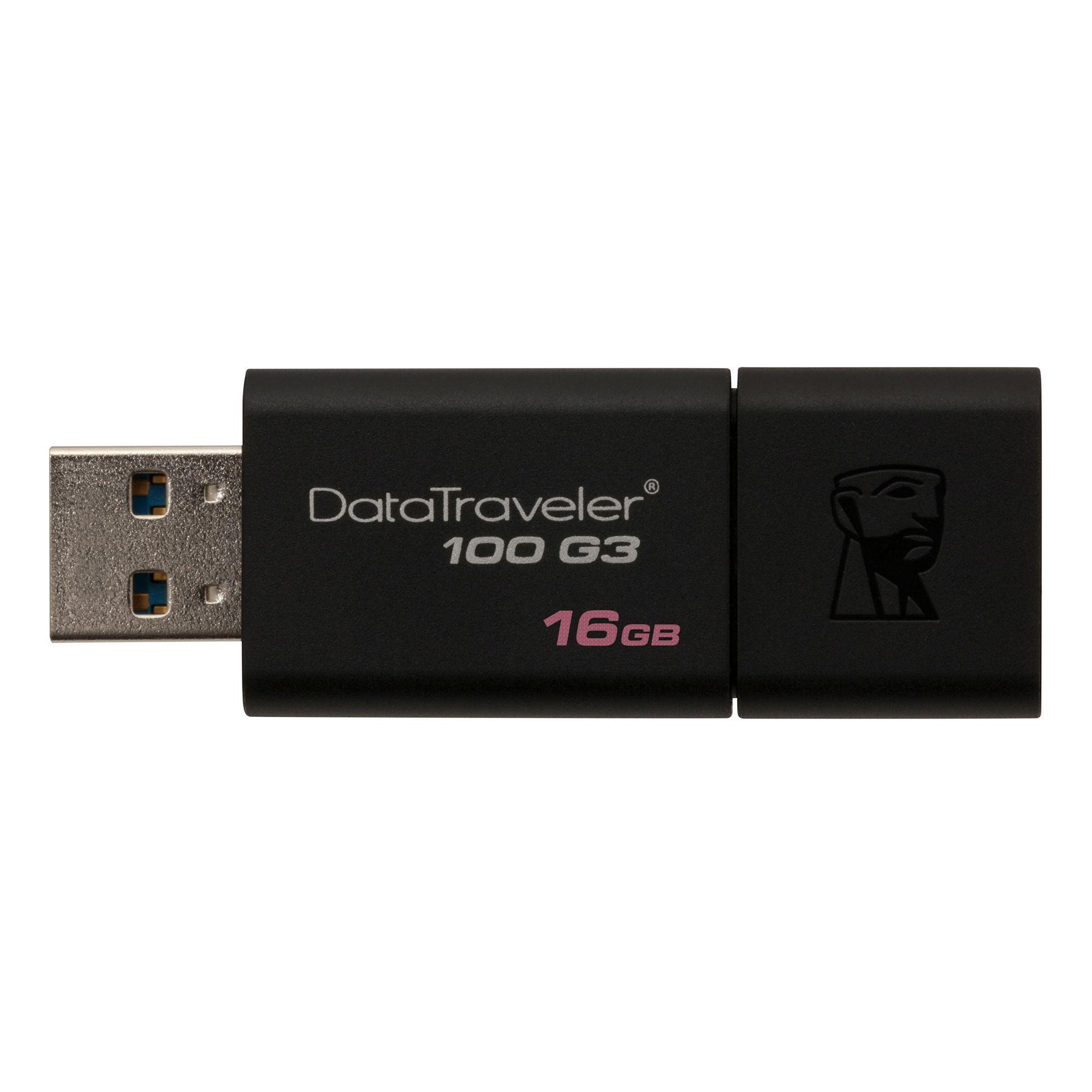 Pendrive USB DataTraveler® 100 G3 16 GB Kingston-0
