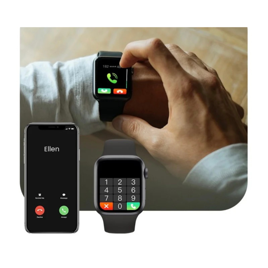 Roloj Smartwatch 8Max Atarashi Negro-2