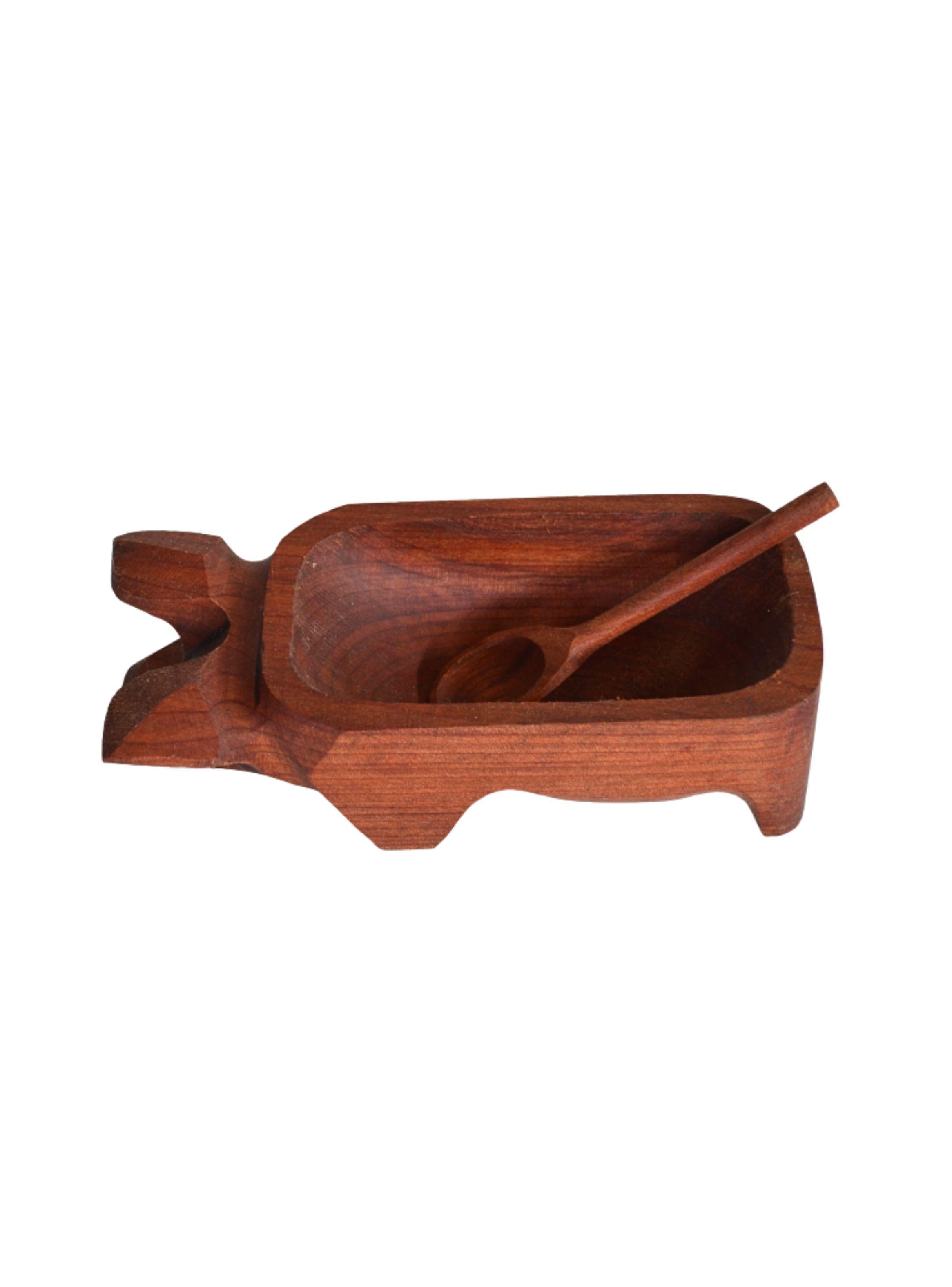 Chancho pebre 20x8,5x5,5 cm con cuchara 11 cm raulí-3