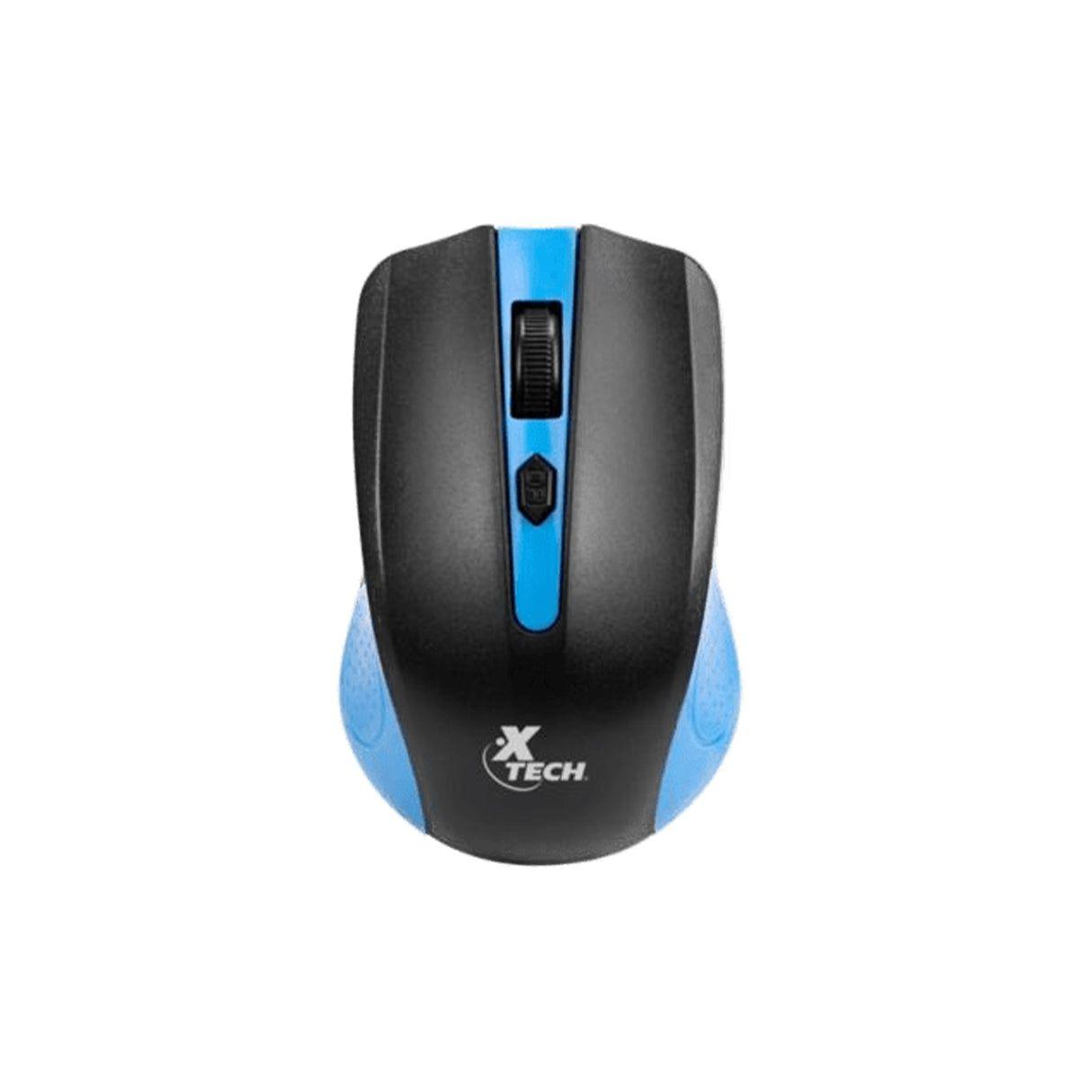 Mouse Óptico Inalámbrico Galos Azul-1