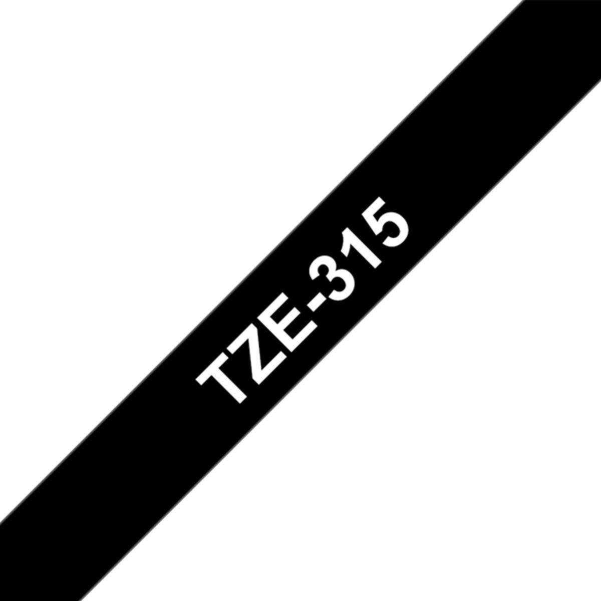 Etiquetas Brother Tze-315 6MM para rotuladora-0