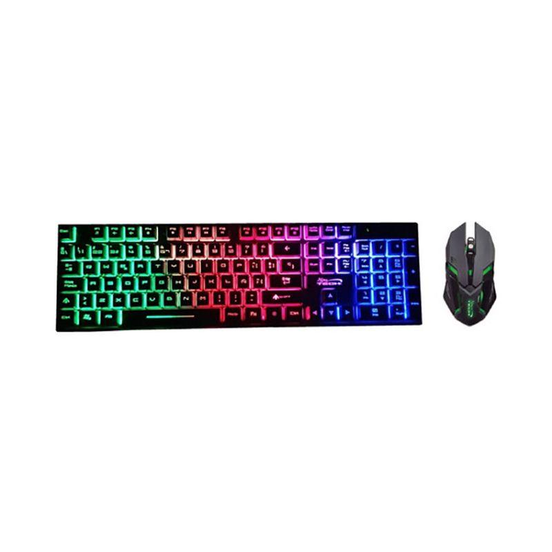 Kit Combo Gamer Njoytech Teclado + Mouse 6 bot Backlight-0