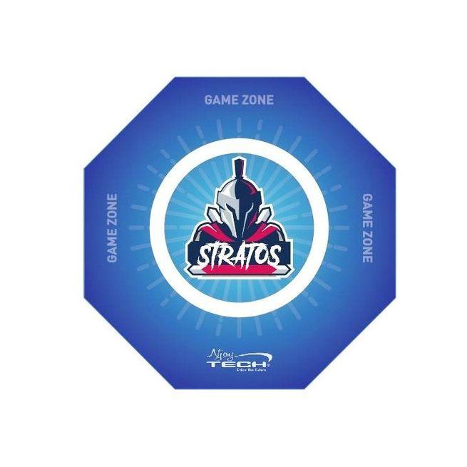 Alfombra Njoytech para Silla Gamer Azul-2