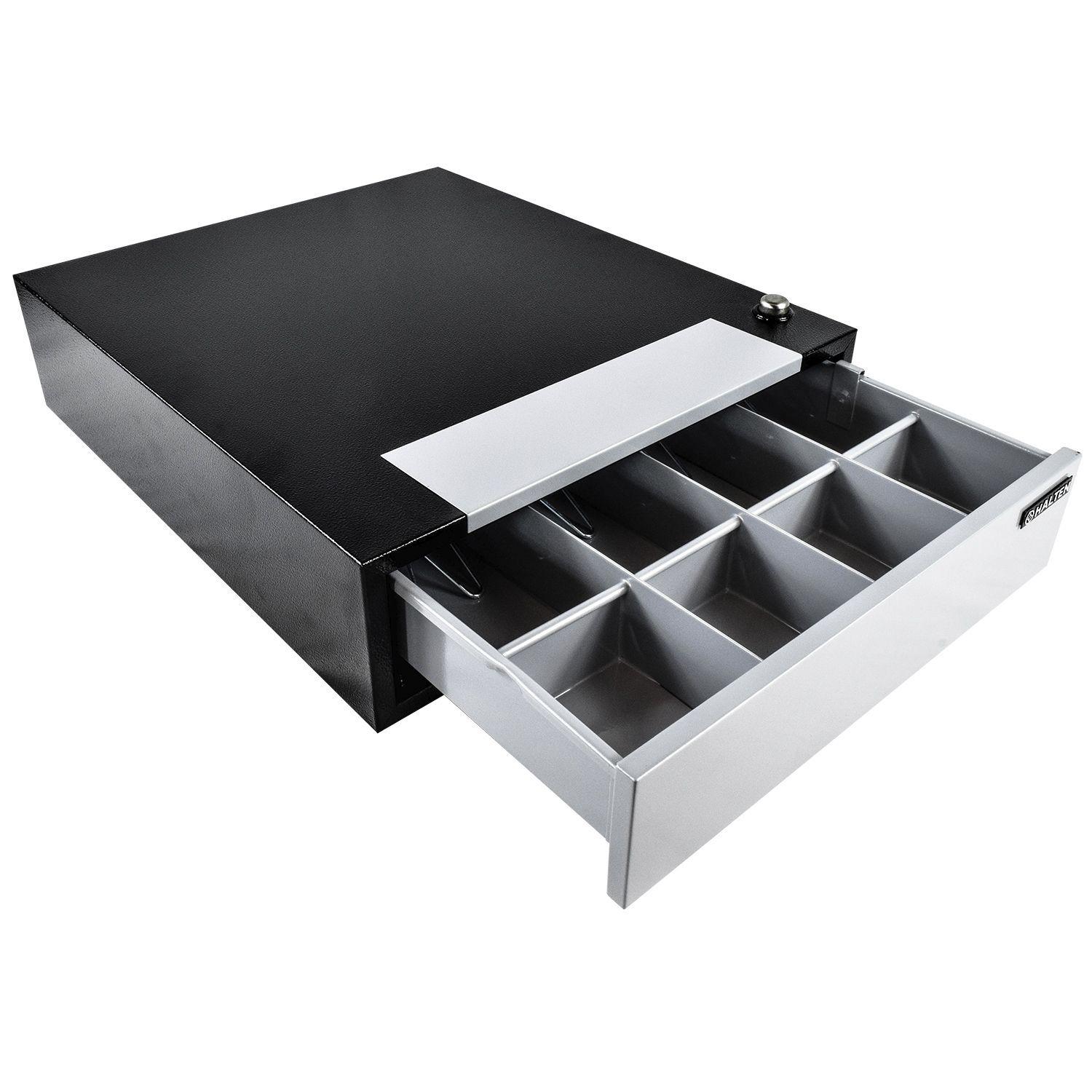 Caja de Seguridad Halten Compartimientos Billetes y Monedas-10