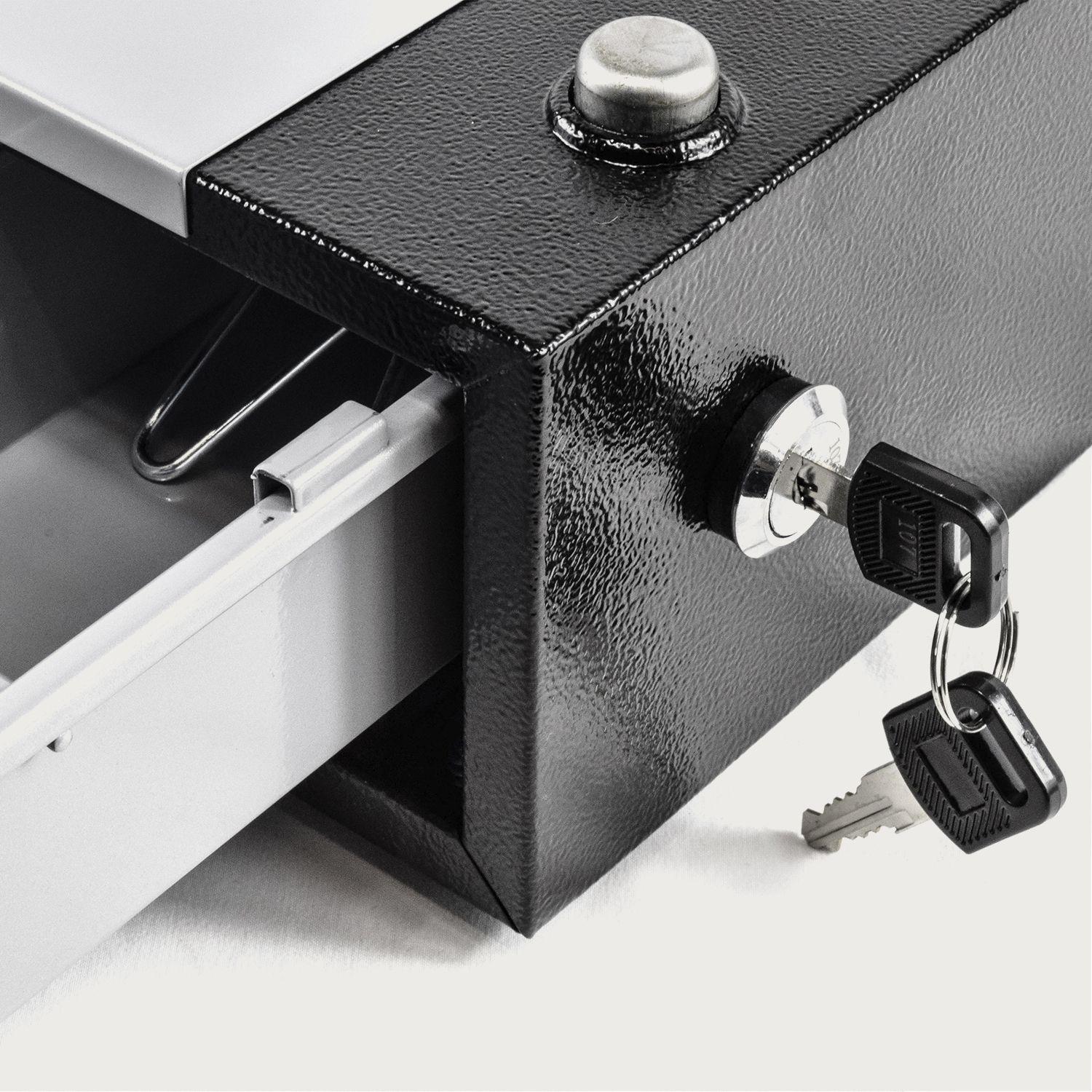 Caja de Seguridad Halten Compartimientos Billetes y Monedas-12