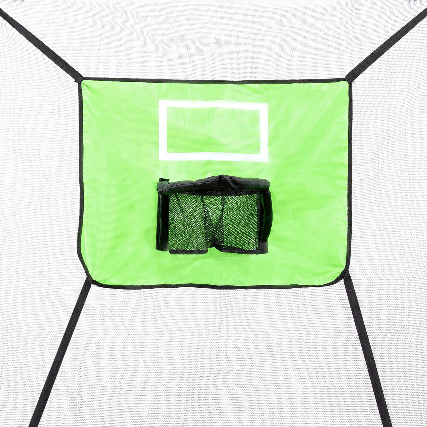 Cama Elástica Kidou de 366 cm Con Red de Voley y Accesorios-10